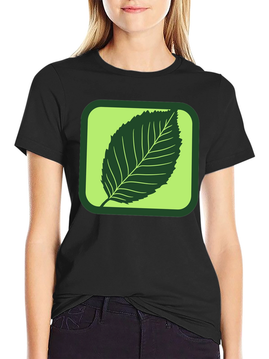 Leaf Graphic Tee - Nature Inspired Style