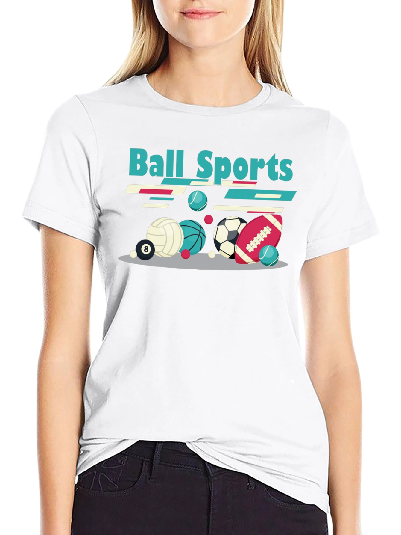 Ball Sports Graphic T-Shirt