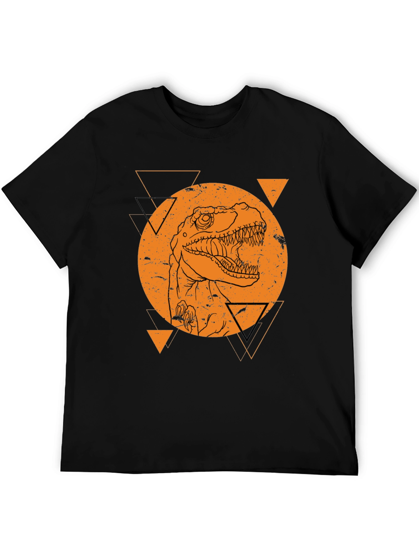 Dino Graphic T-Shirt - Black