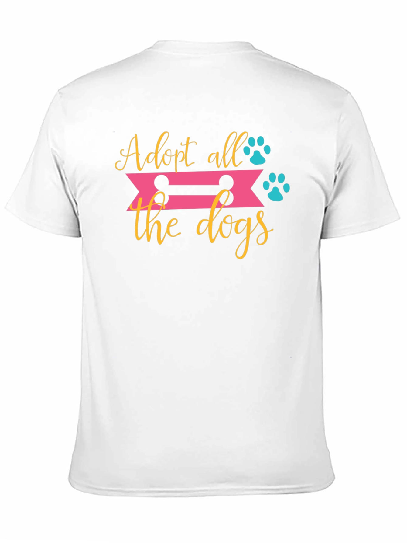 Adopt All The Dogs Graphic Tee