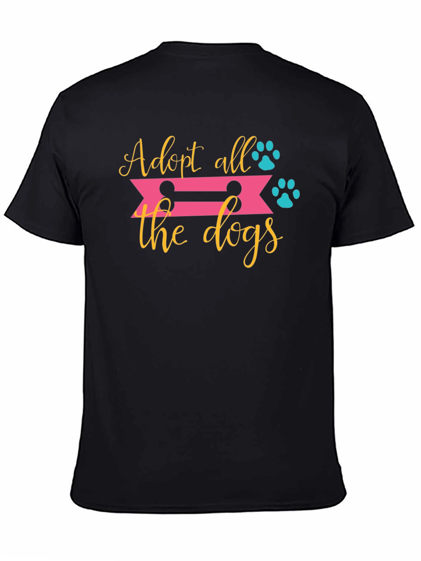 Adopt All The Dogs Graphic Tee