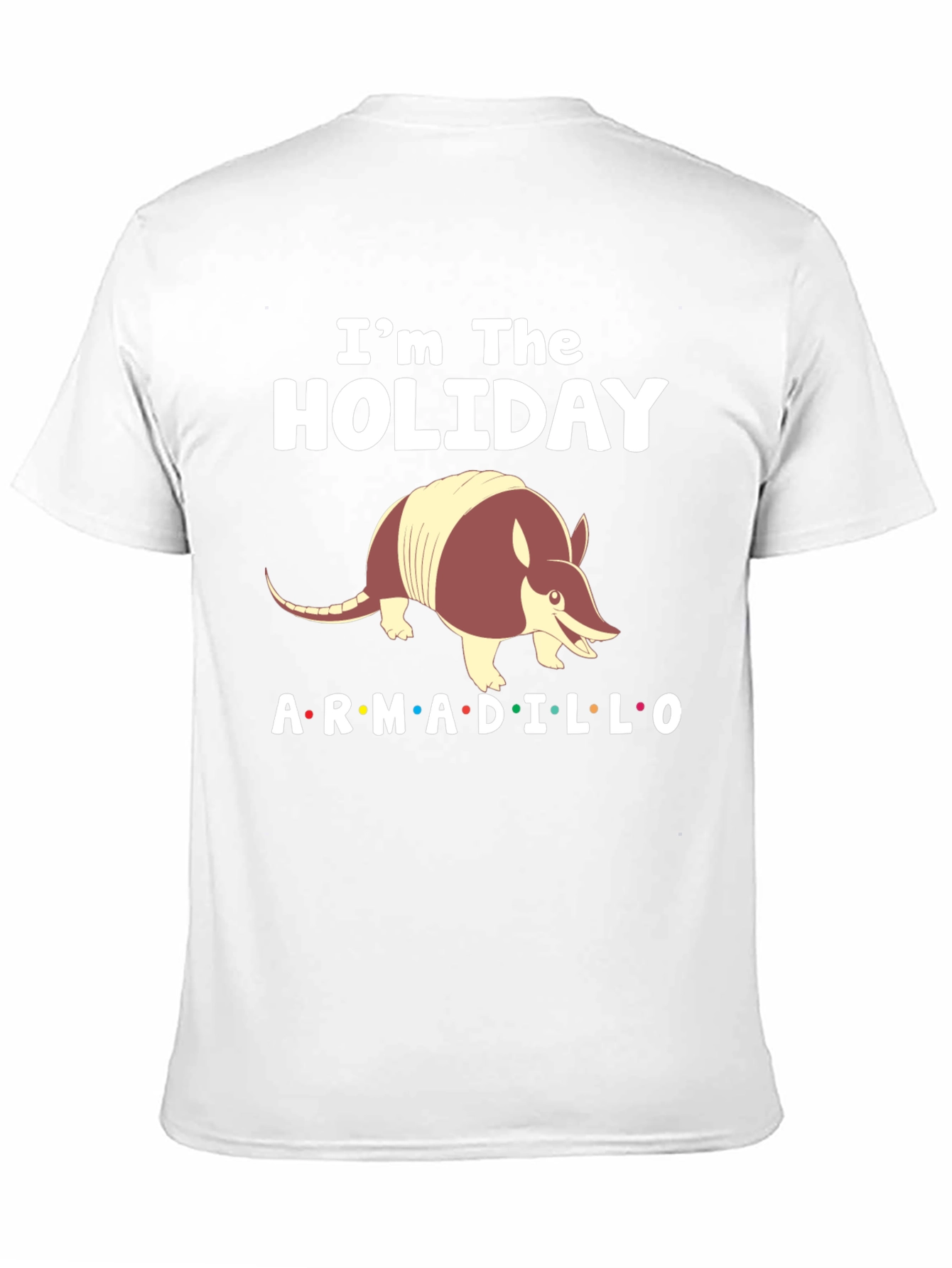 Holiday Armadillo T-Shirt - Fun Festive Tee