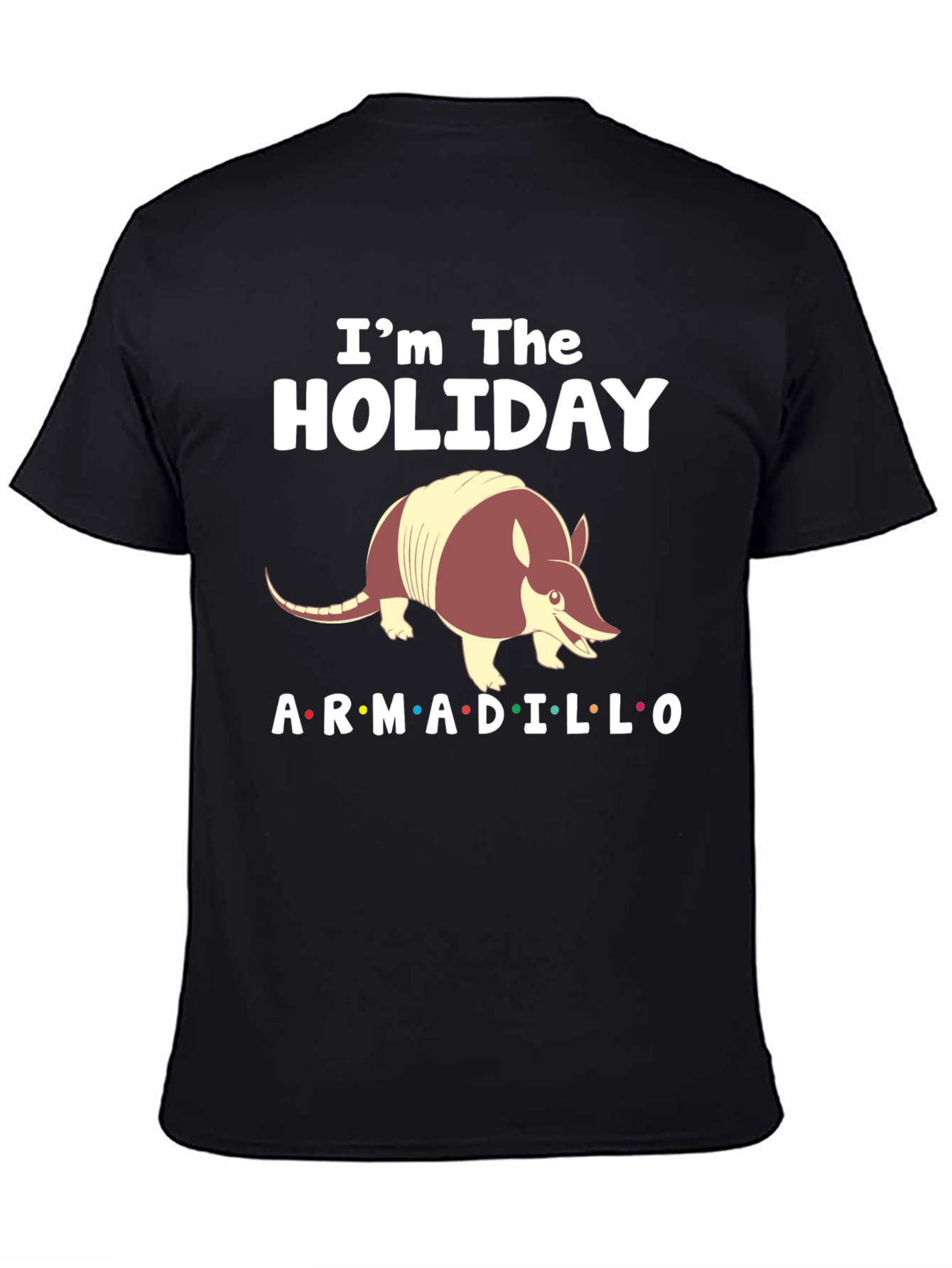Holiday Armadillo T-Shirt - Fun Festive Tee