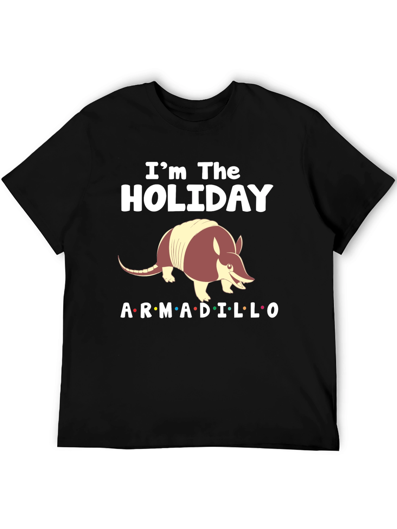 Holiday Armadillo T-Shirt - Fun Festive Tee