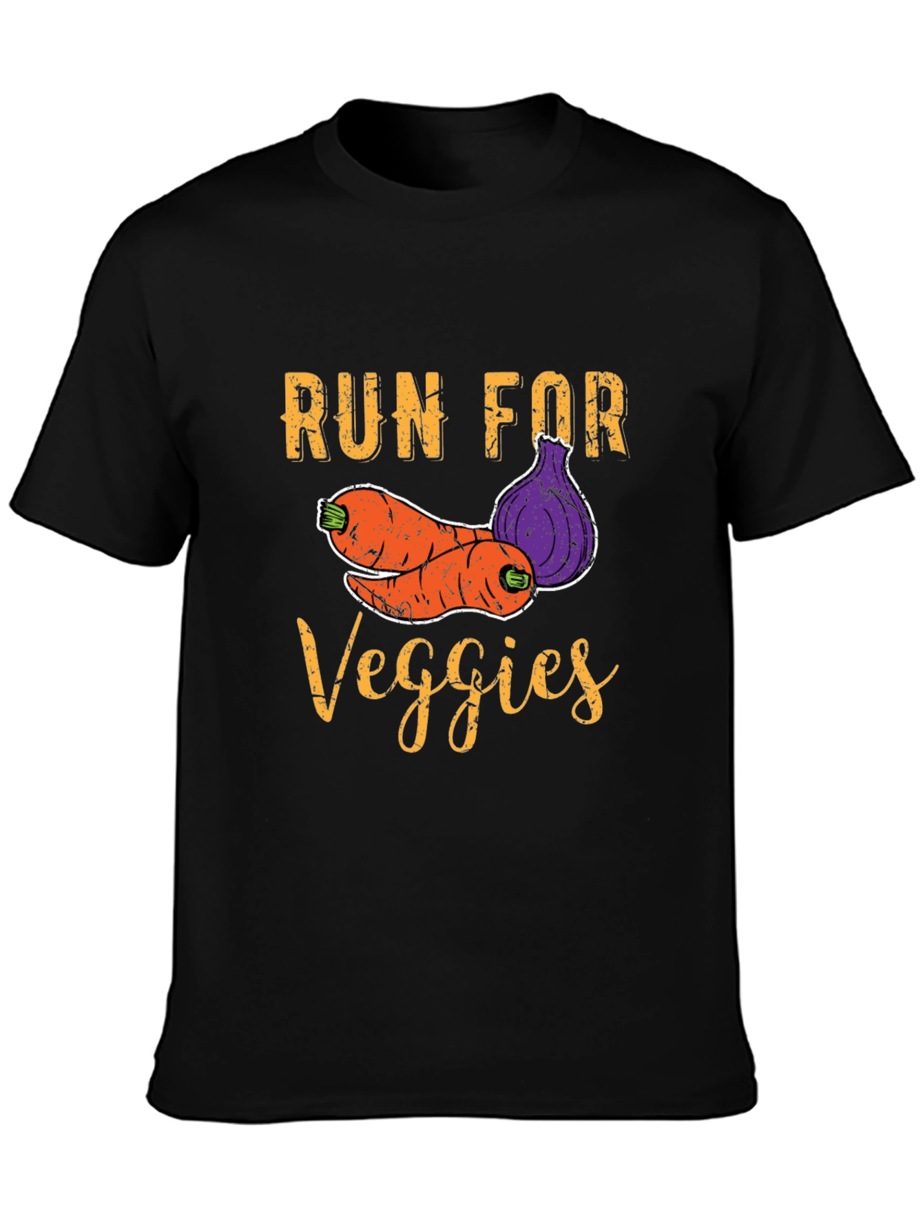 Run For Veggies Graphic T-Shirt