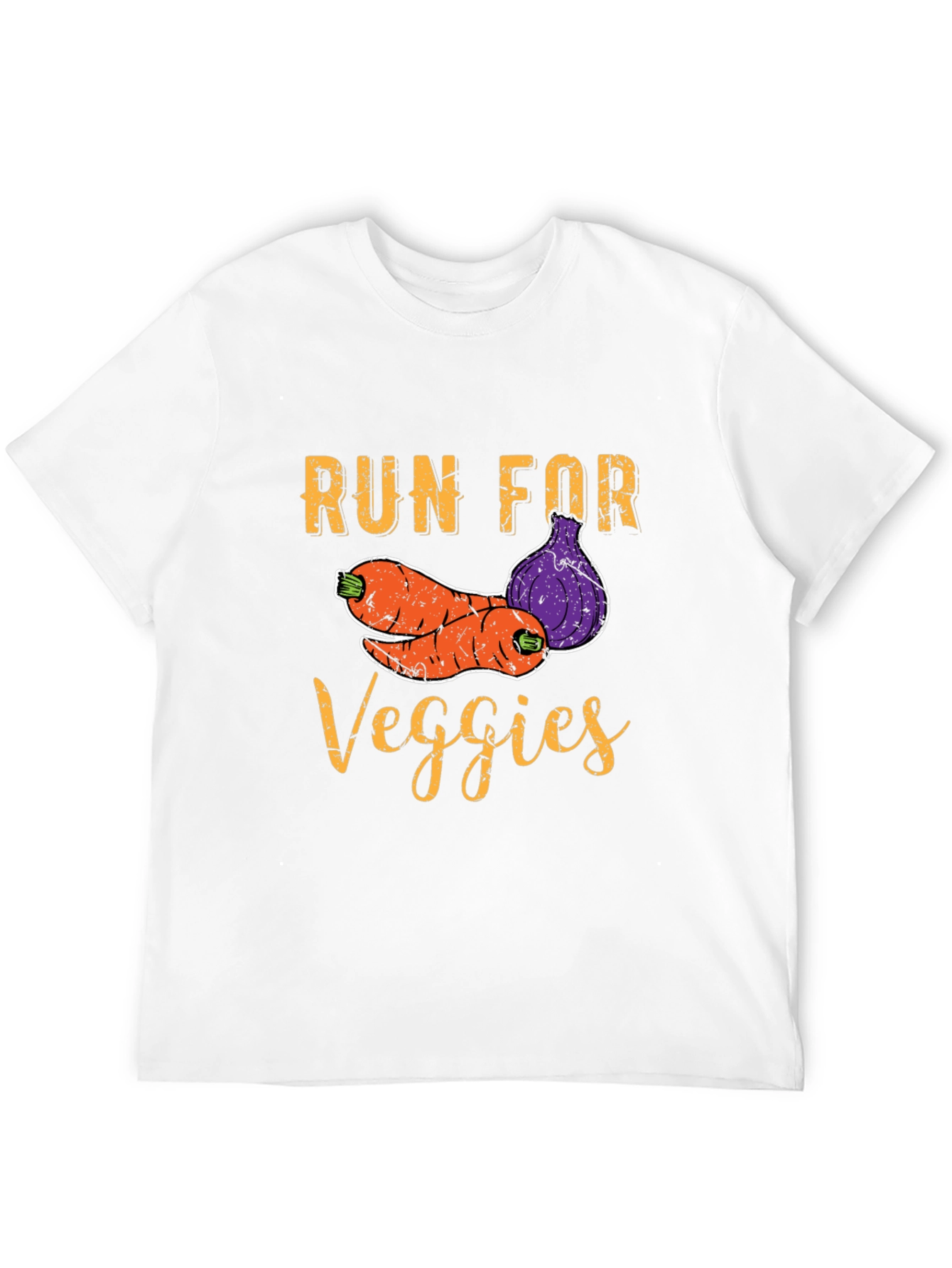 Run For Veggies Graphic T-Shirt