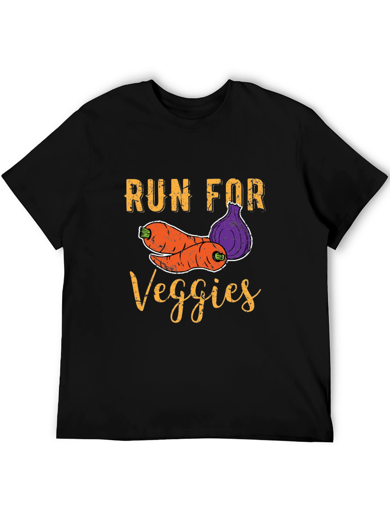 Run For Veggies Graphic T-Shirt