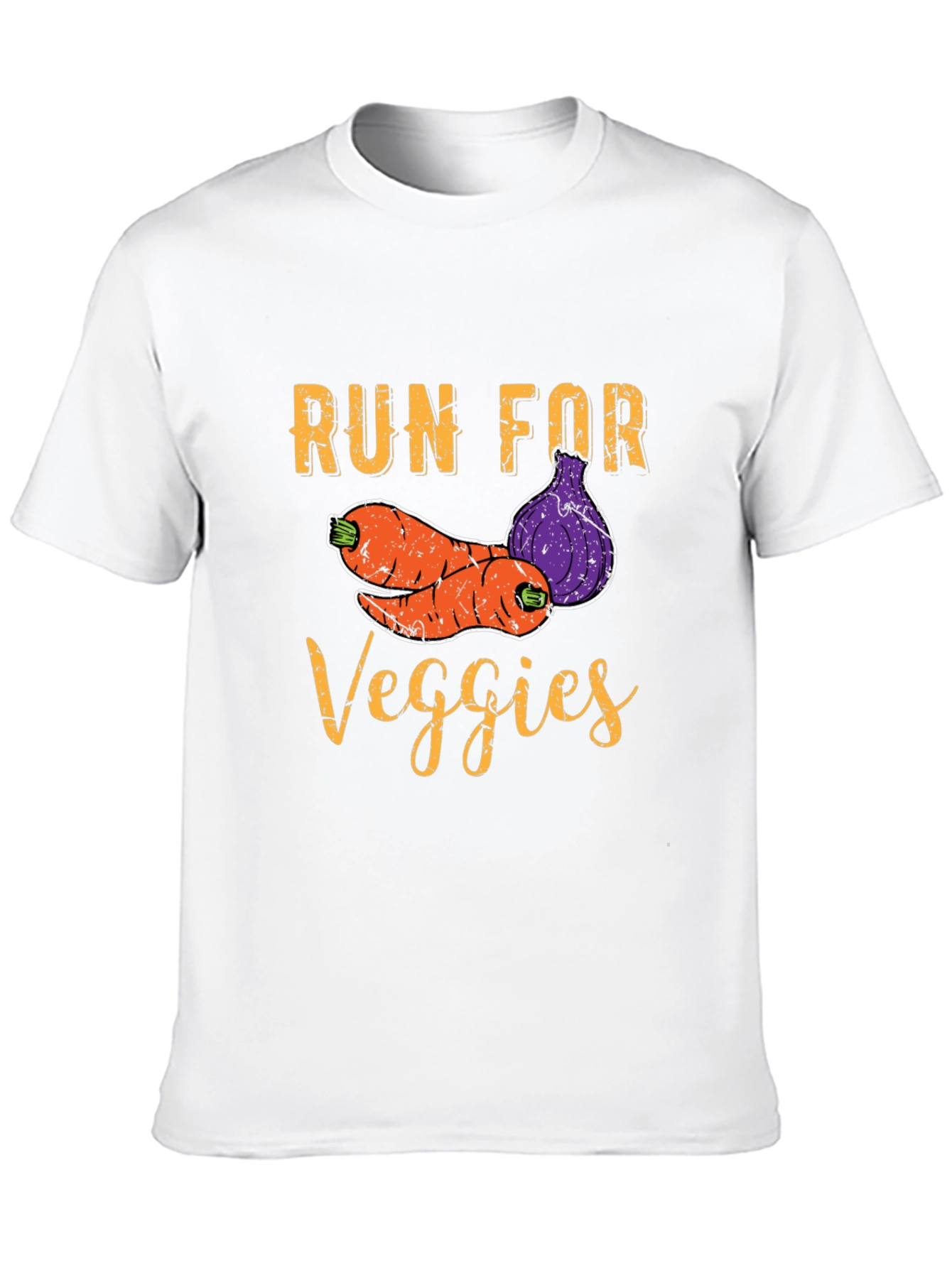 Run For Veggies Graphic T-Shirt