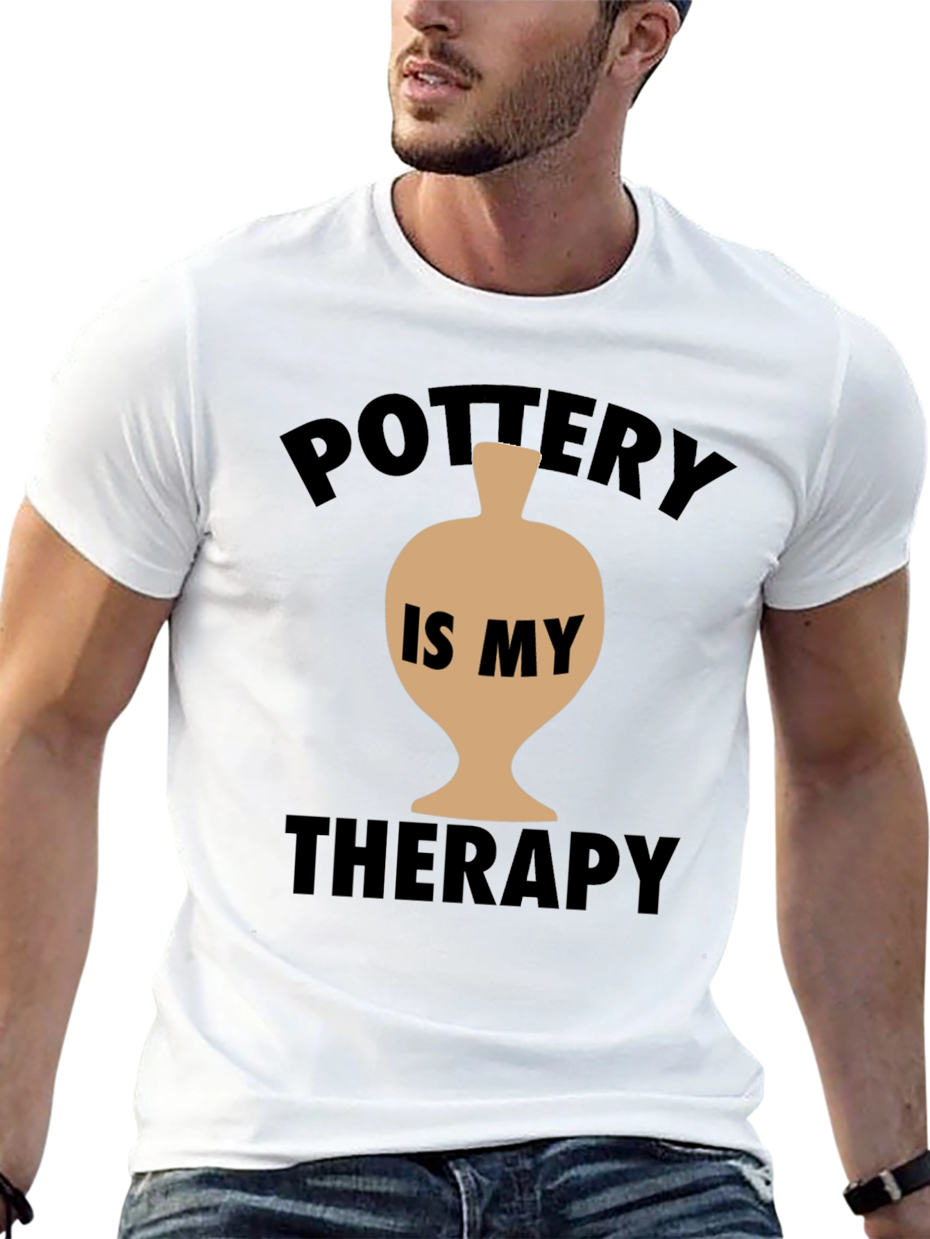 Pottery is My Therapy T-Shirt