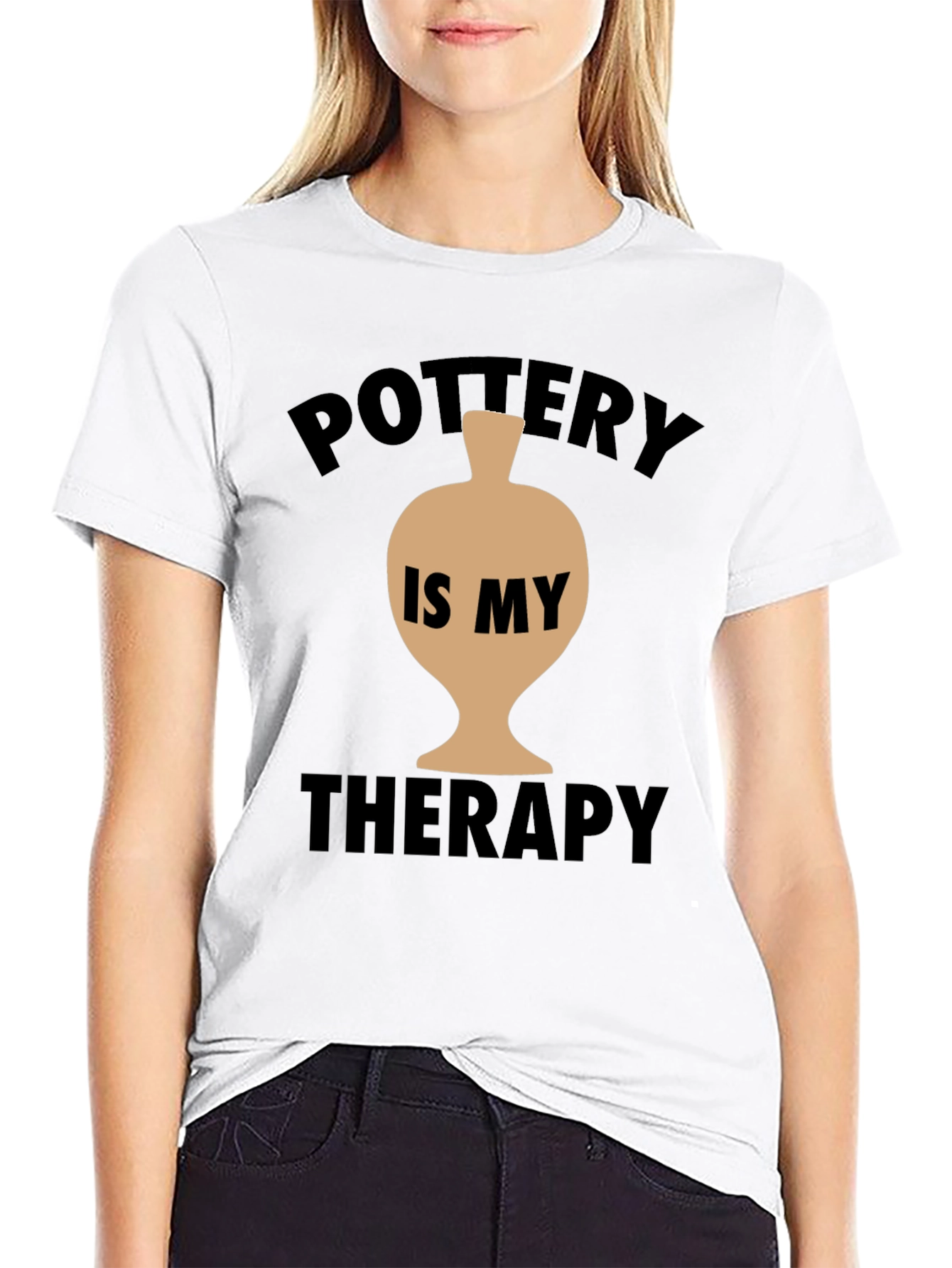 Pottery is My Therapy T-Shirt
