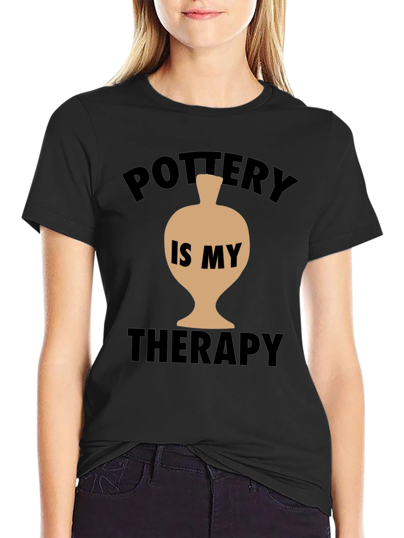 Pottery is My Therapy T-Shirt