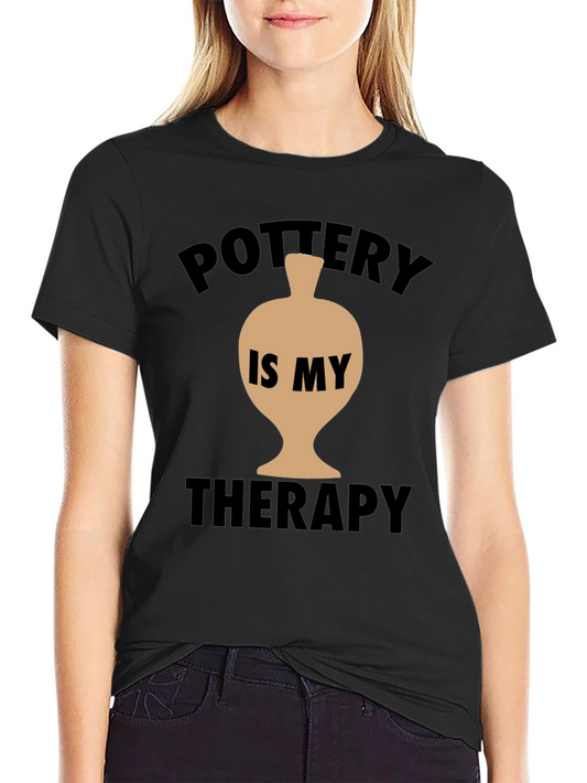 Pottery is My Therapy T-Shirt