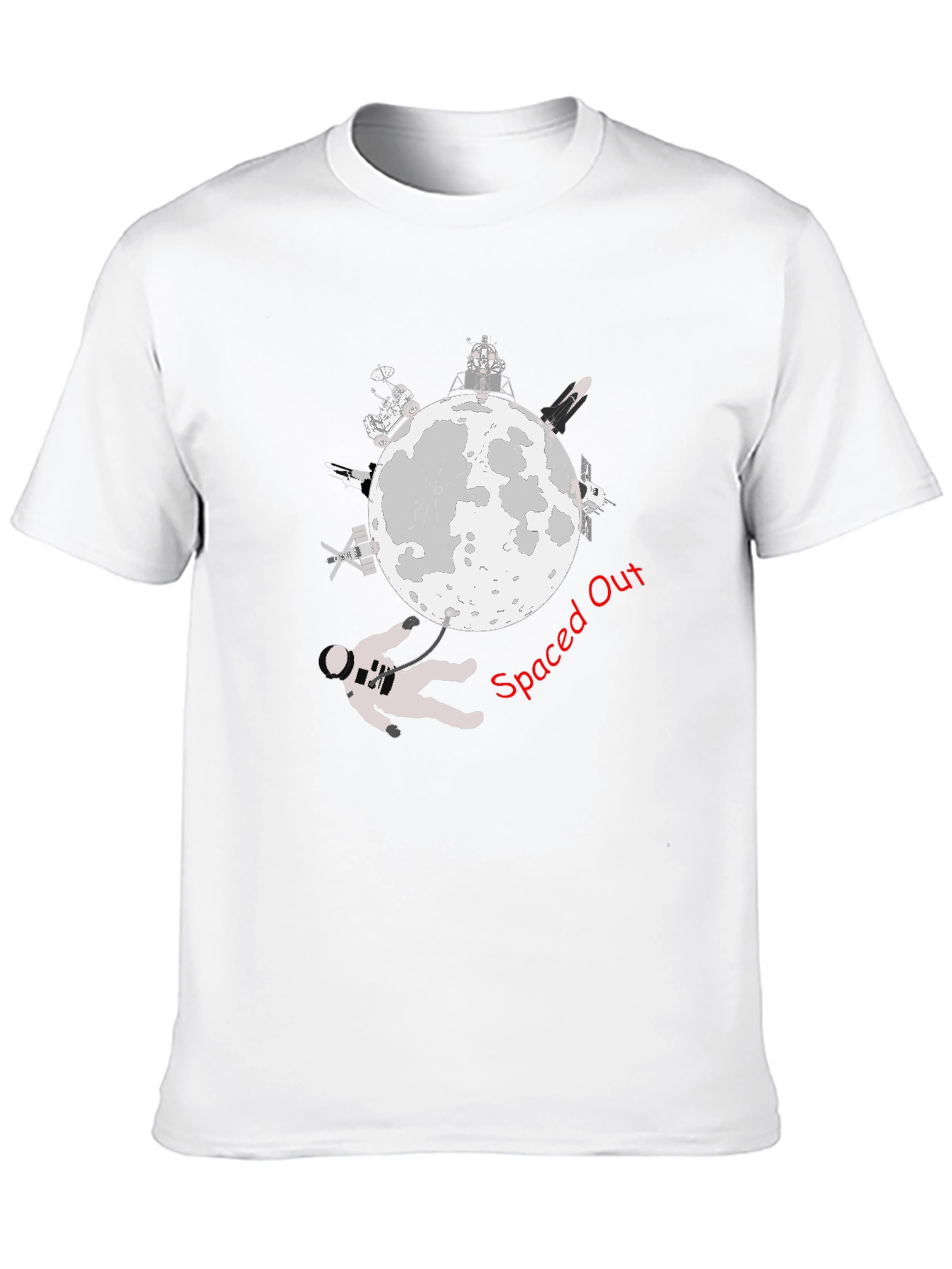 Spaced Out T-Shirt - Astronaut Design