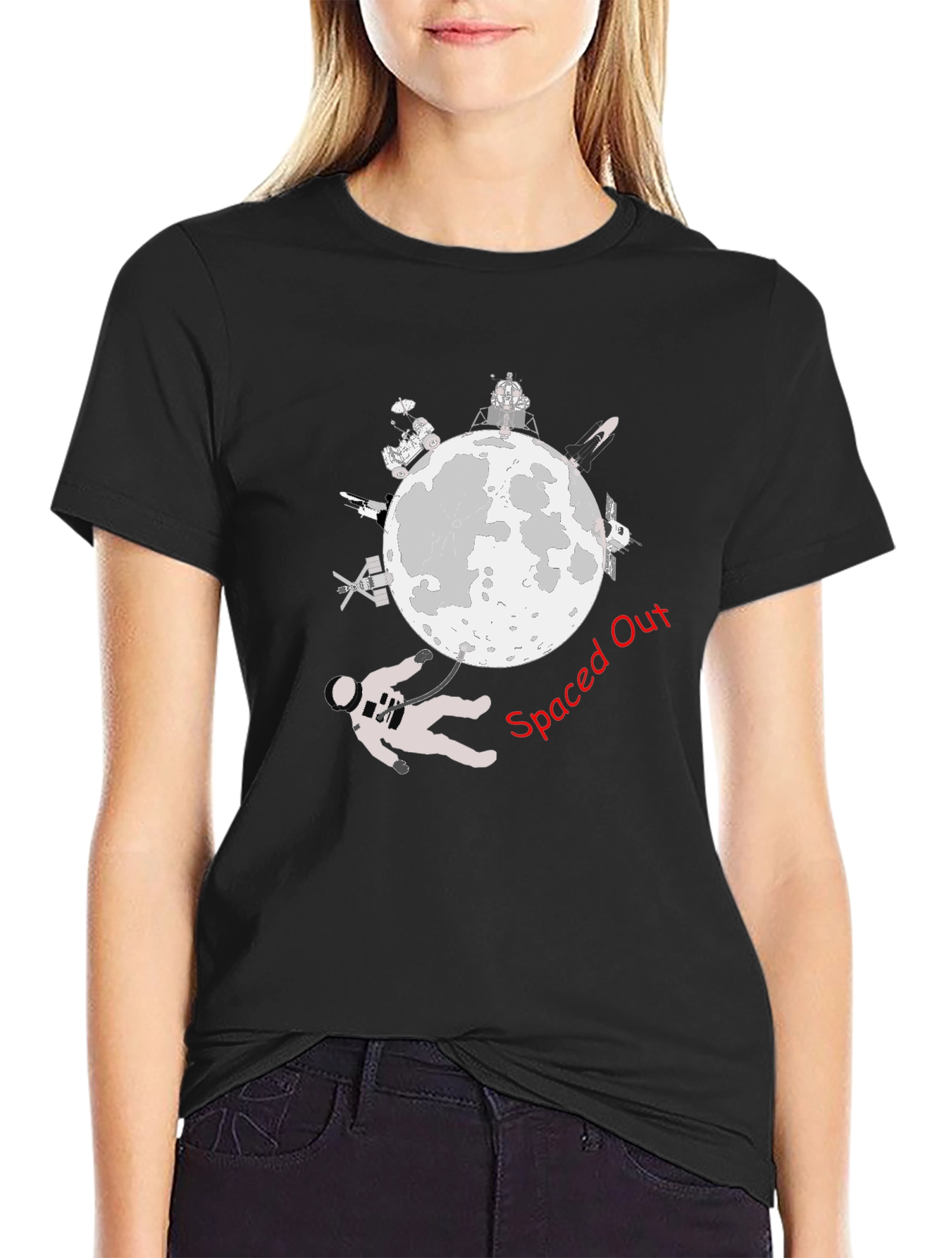 Spaced Out T-Shirt - Astronaut Design
