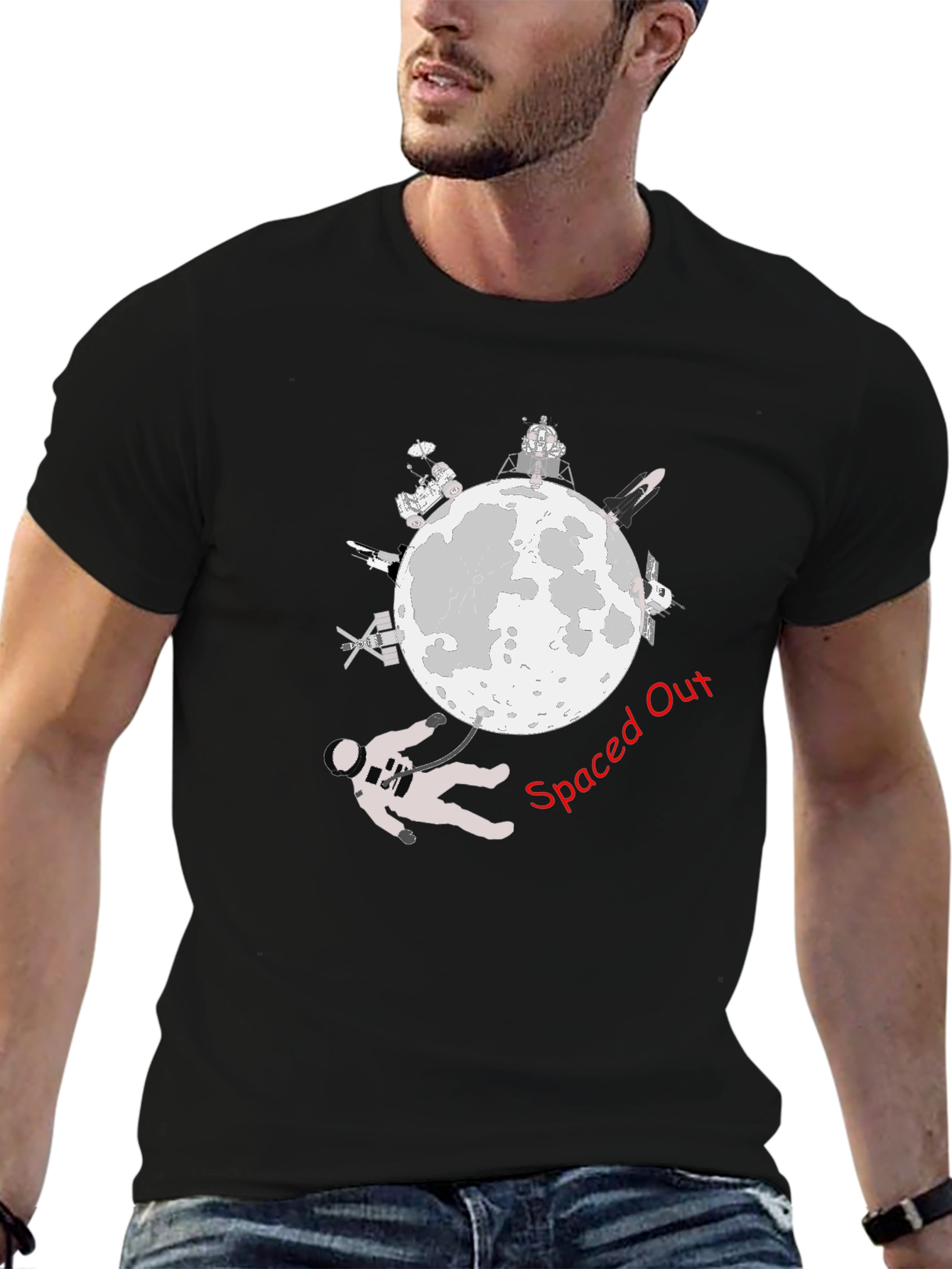 Spaced Out T-Shirt - Astronaut Design