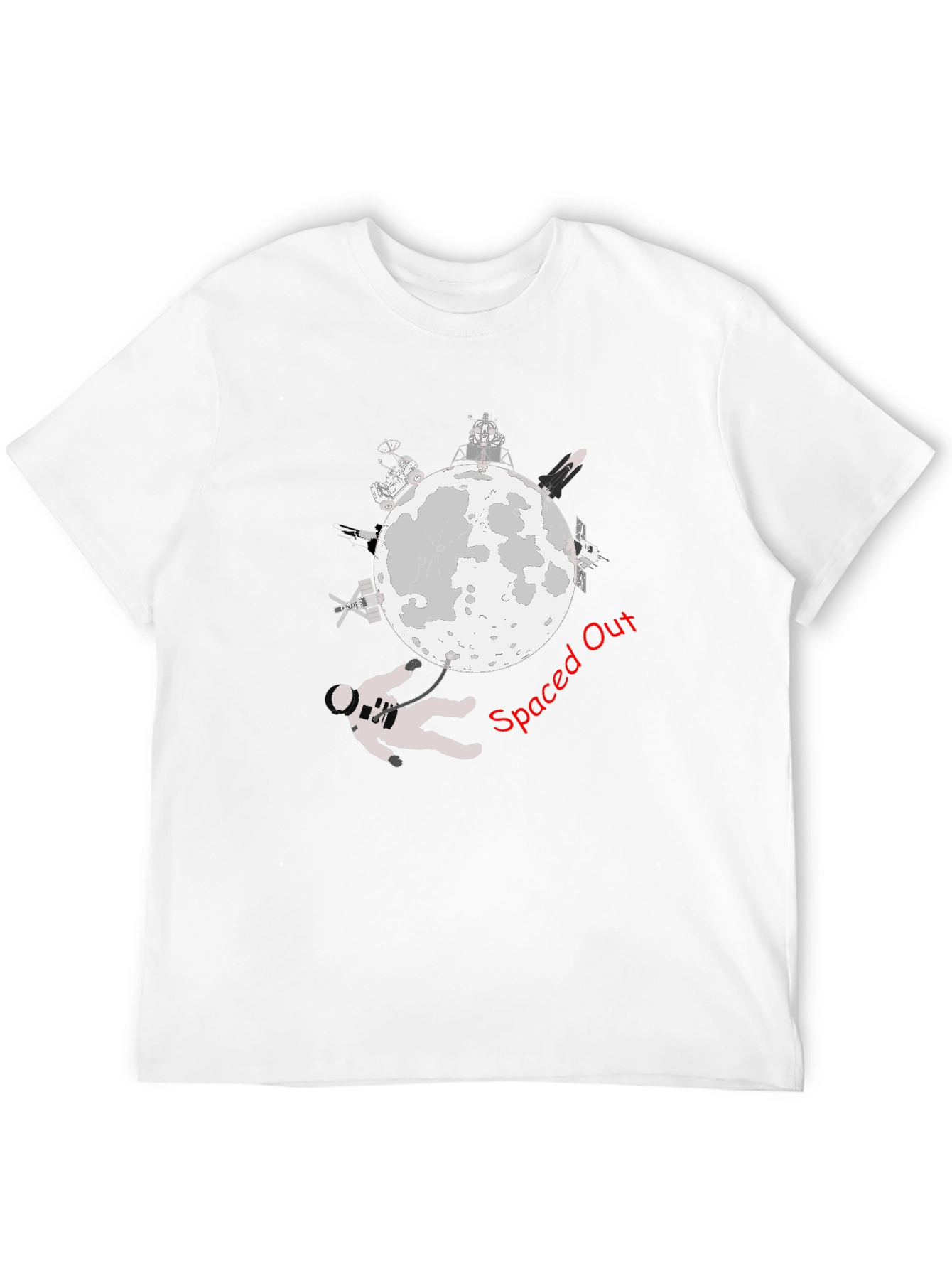 Spaced Out T-Shirt - Astronaut Design