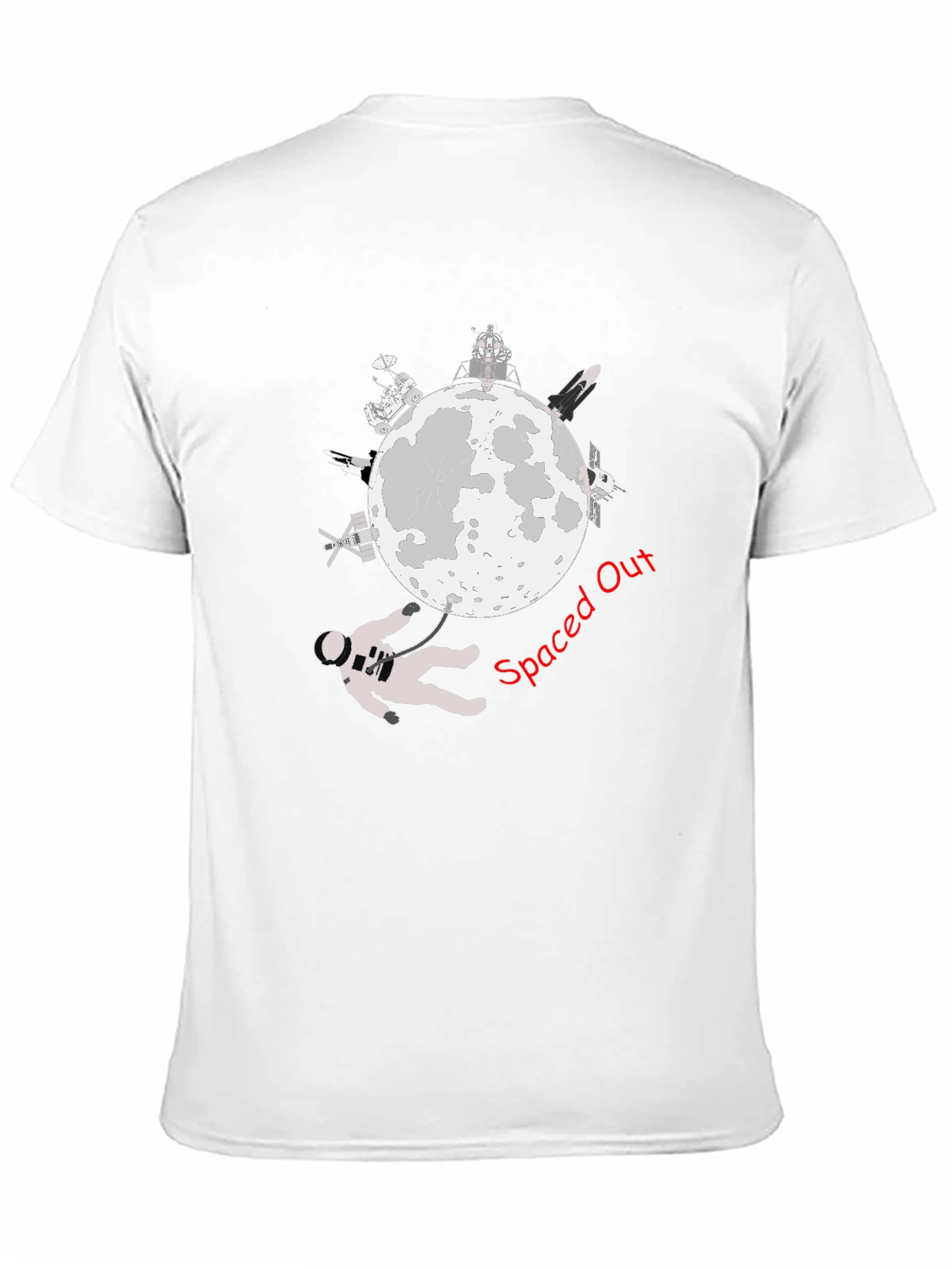 Spaced Out T-Shirt - Astronaut Design