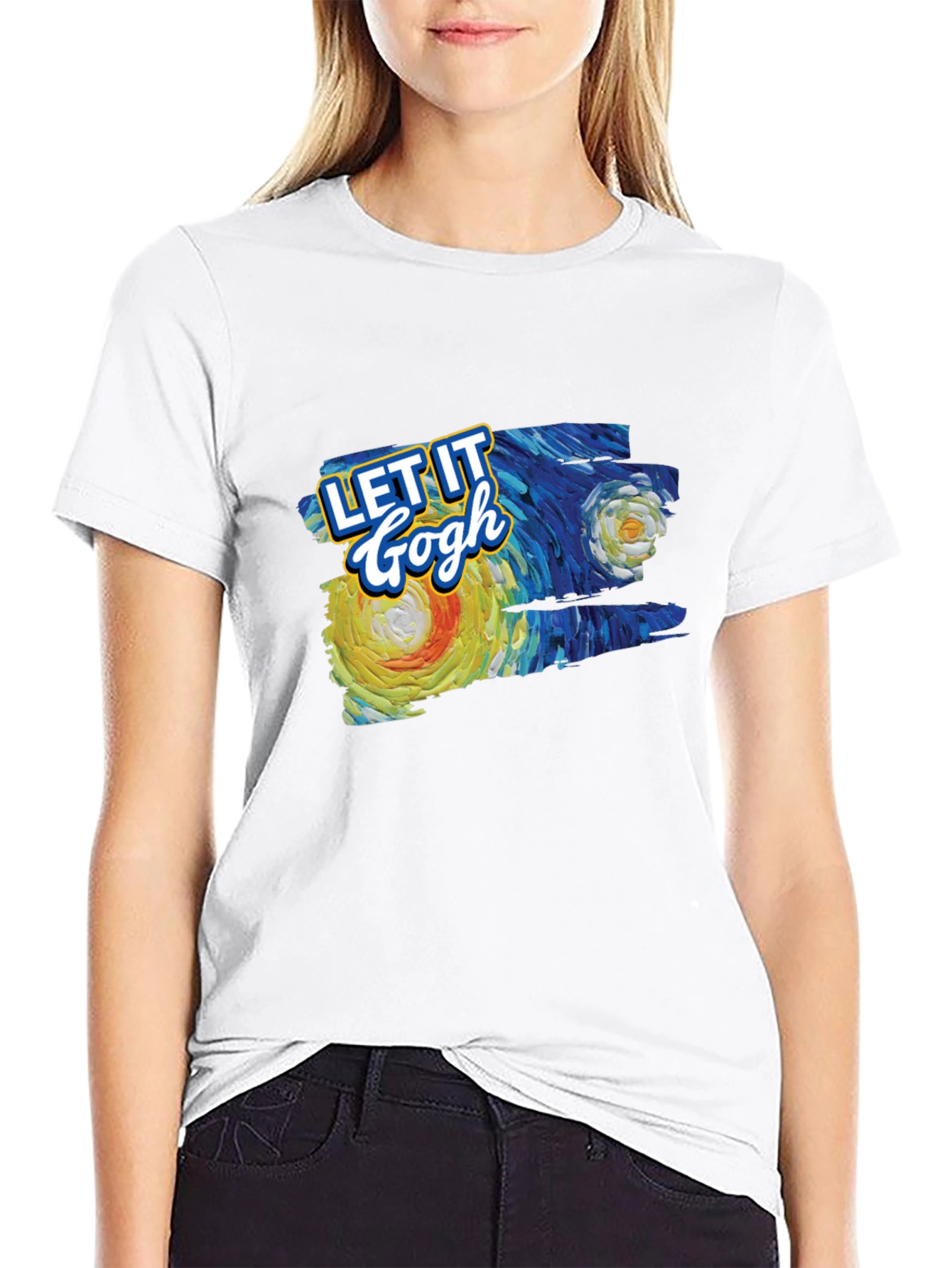 Let It Gogh T-Shirt - Artistic Tee