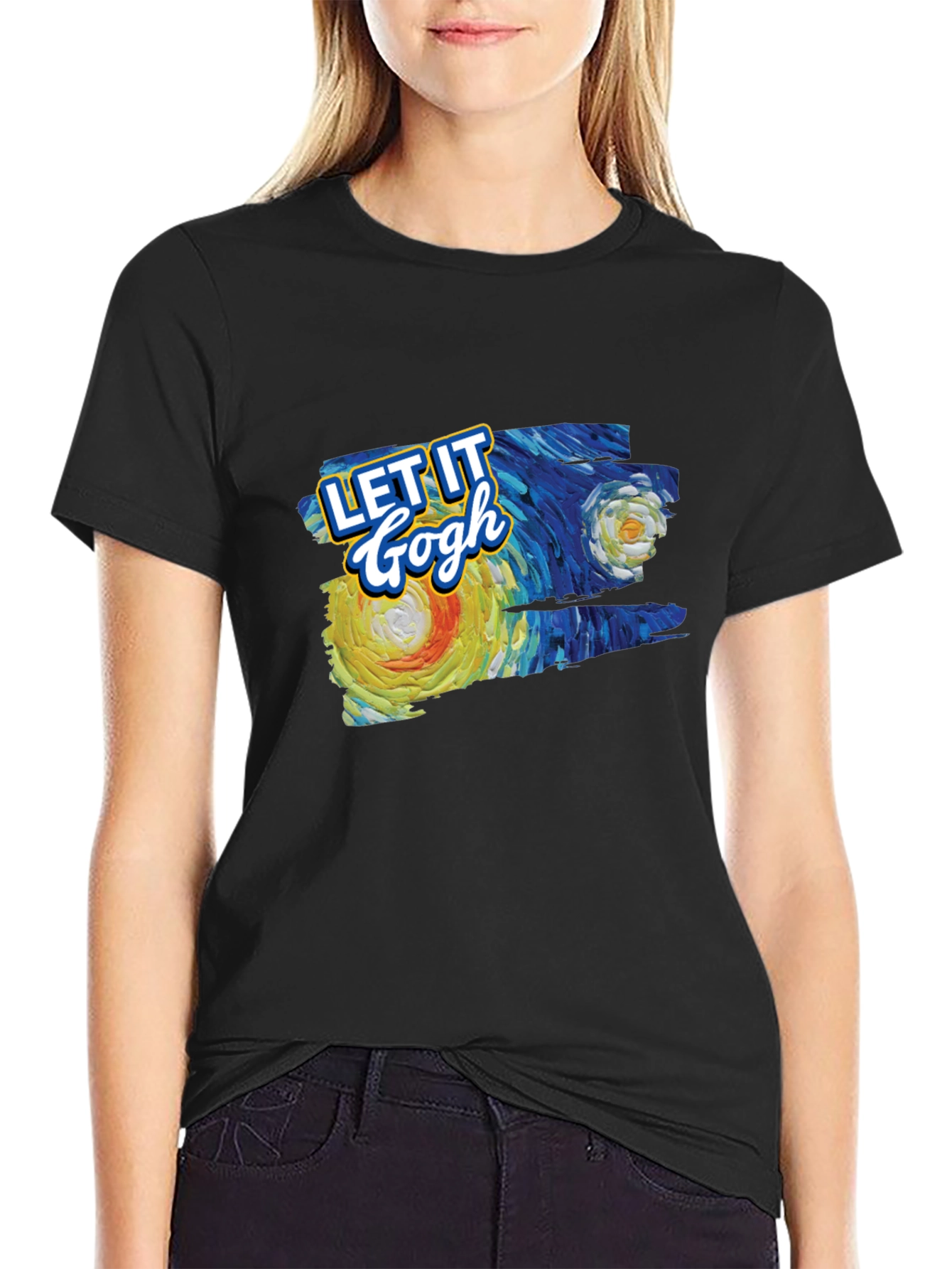Let It Gogh T-Shirt - Artistic Tee