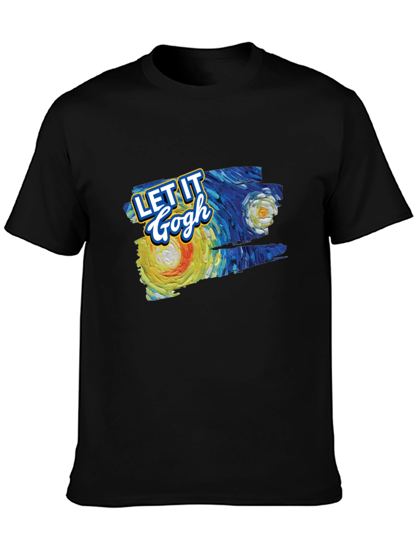 Let It Gogh T-Shirt - Artistic Tee
