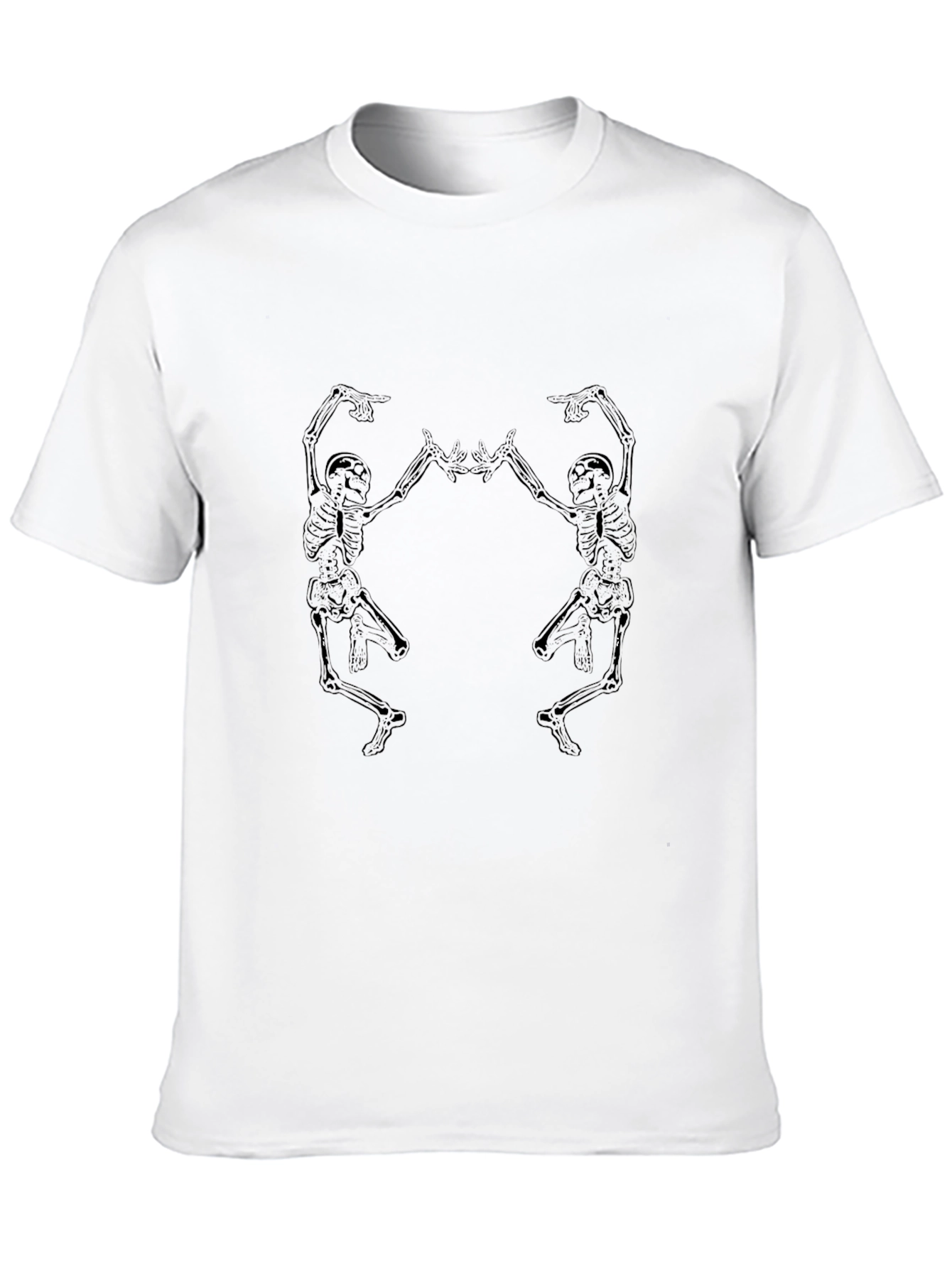 Dancing Skeleton Graphic T-Shirt