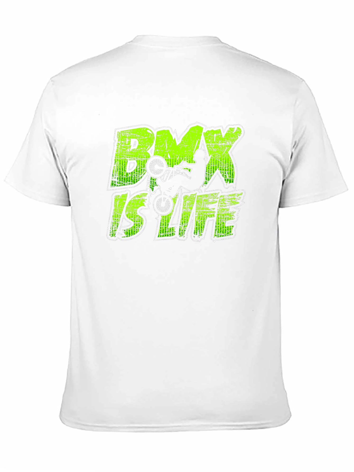 BMX Is Life Graphic Tee - Black Cotton Shirt