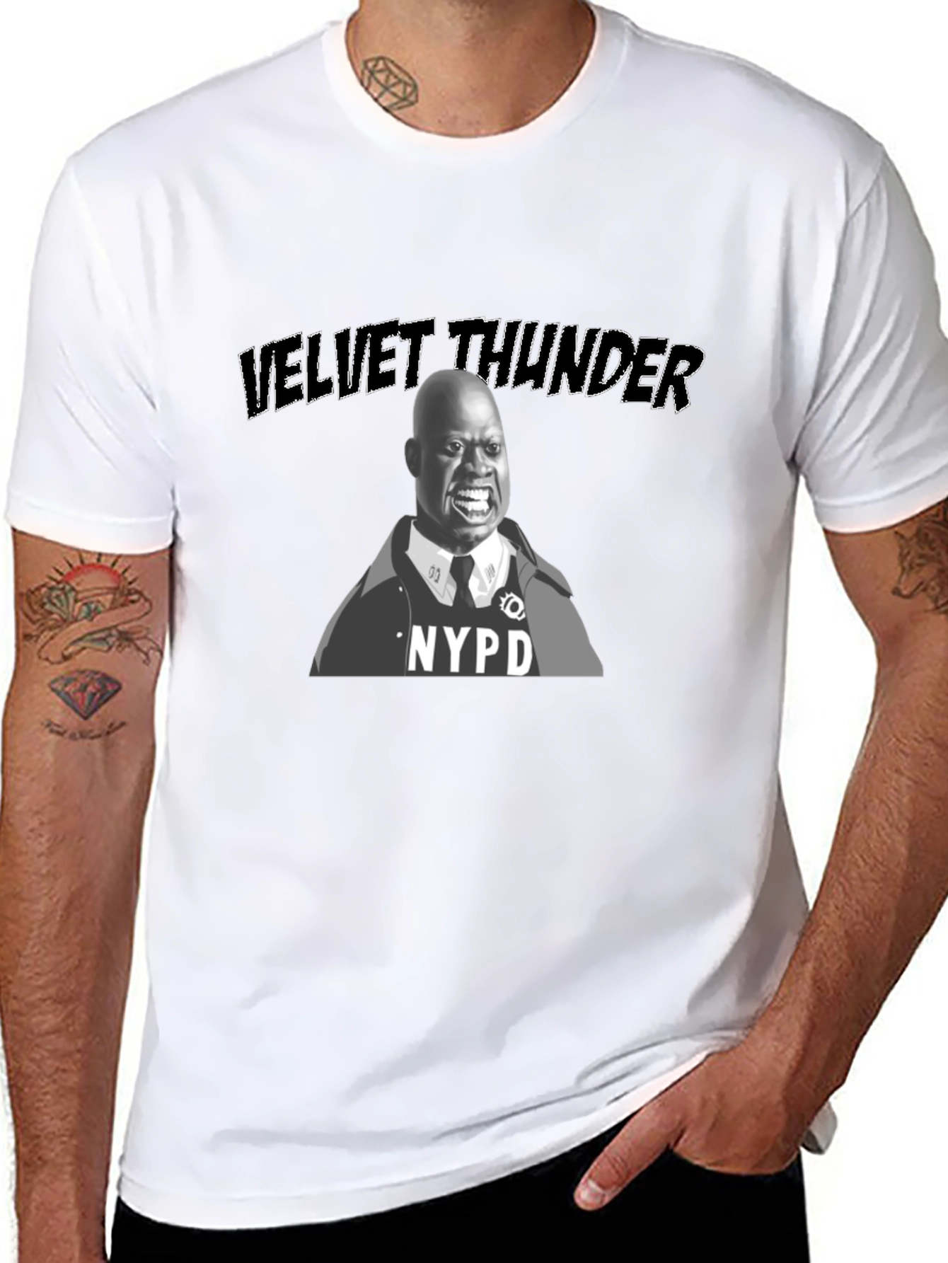 Velvet Thunder T-Shirt - Brooklyn 99 Andre Braugher