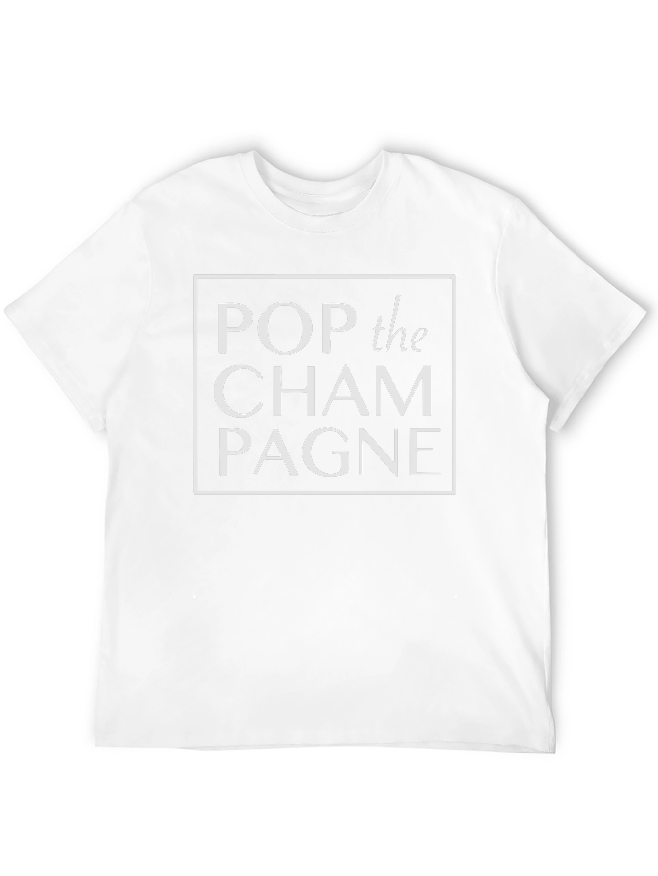 Pop the Champagne Graphic T-Shirt