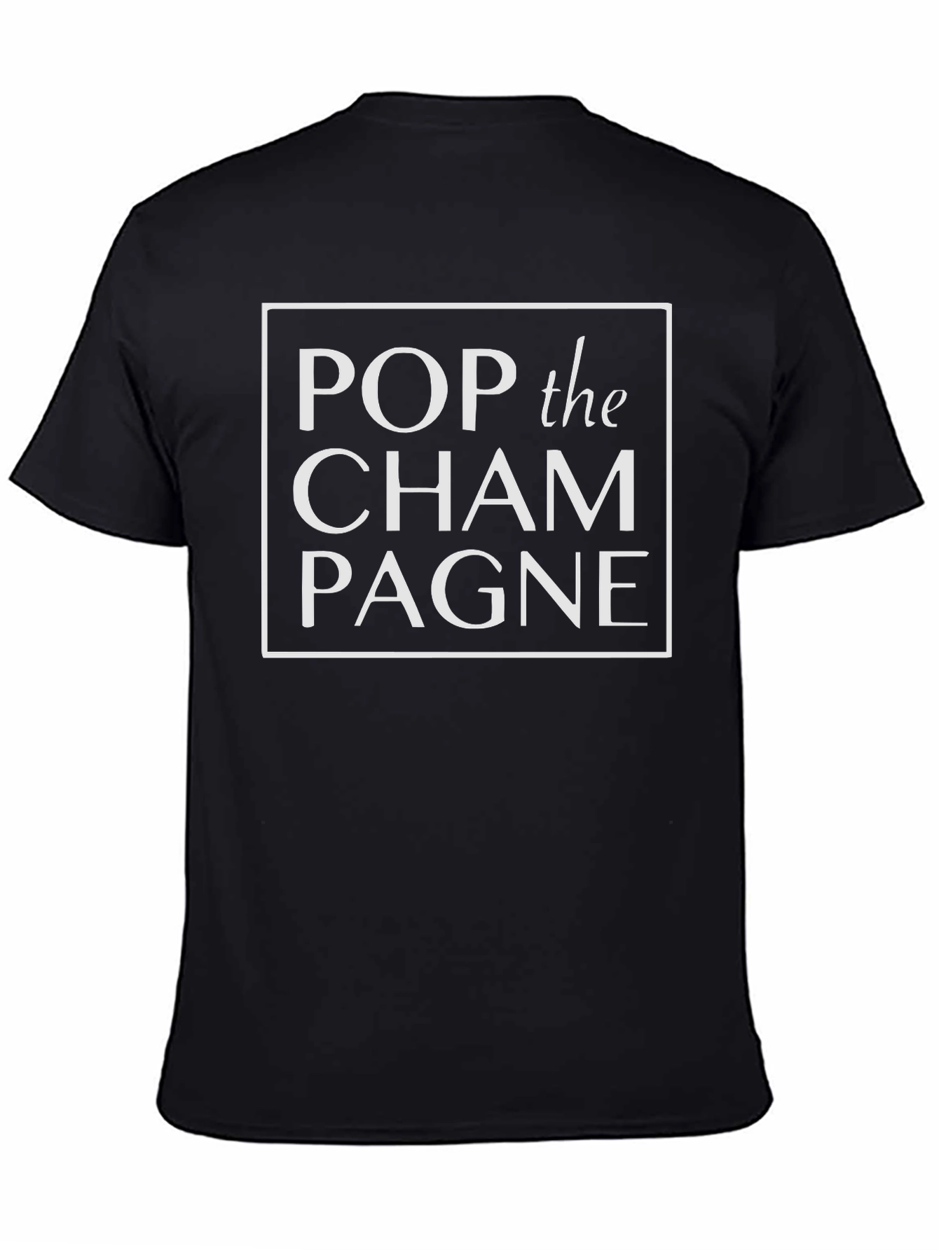 Pop the Champagne Graphic T-Shirt