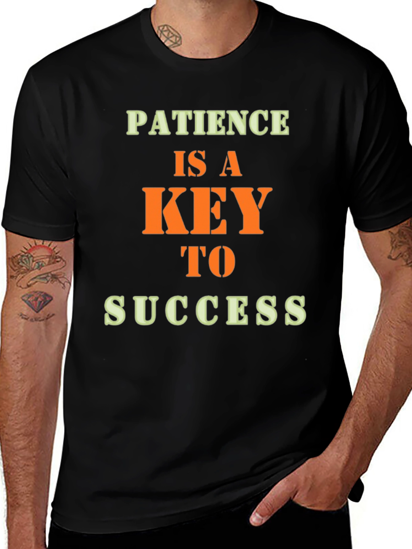 Patience Is A Key To Success Graphic T-Shirt
