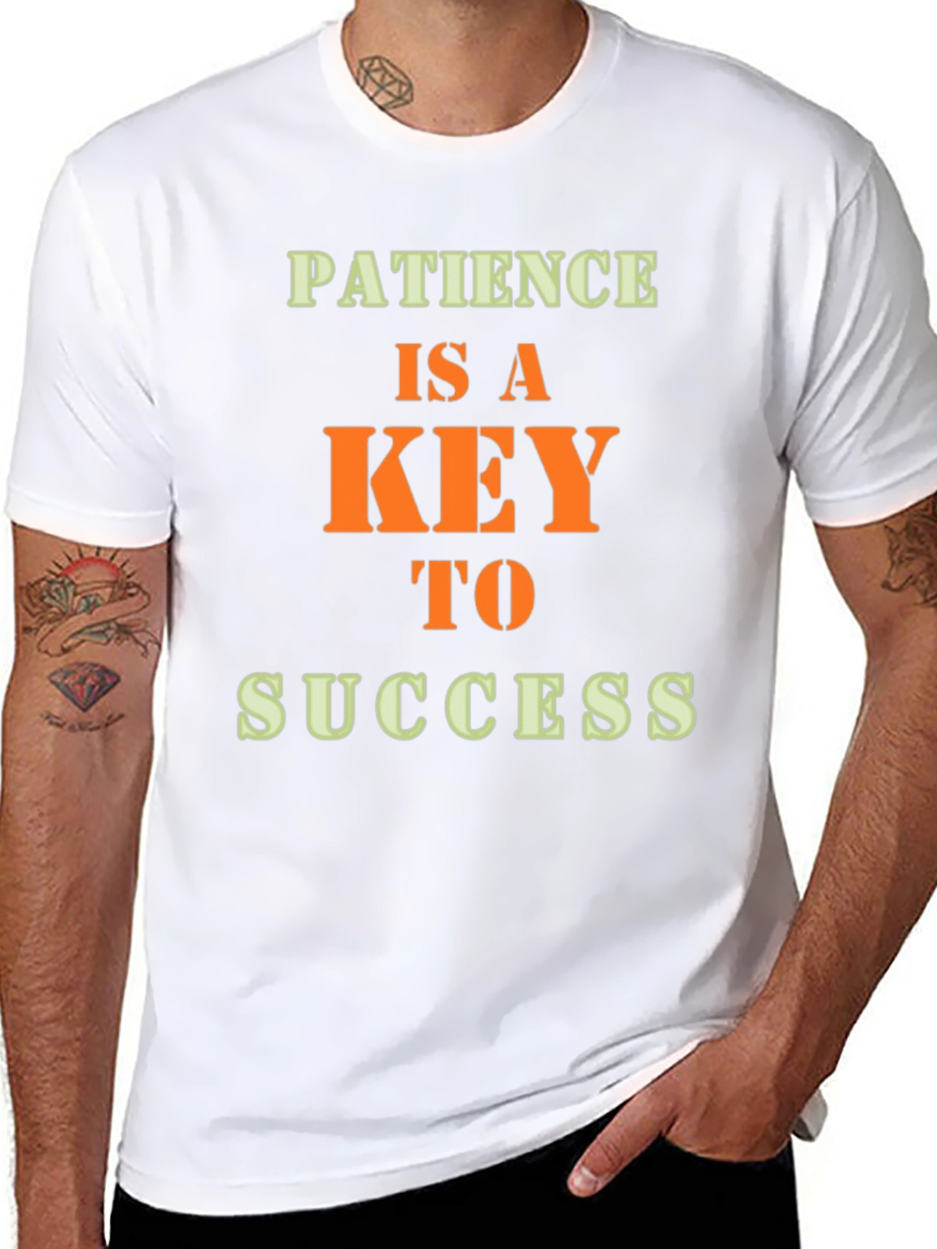 Patience Is A Key To Success Graphic T-Shirt