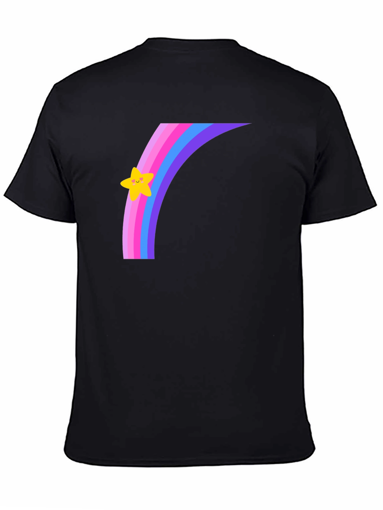Rainbow Star Graphic Tee - Cute & Fun!