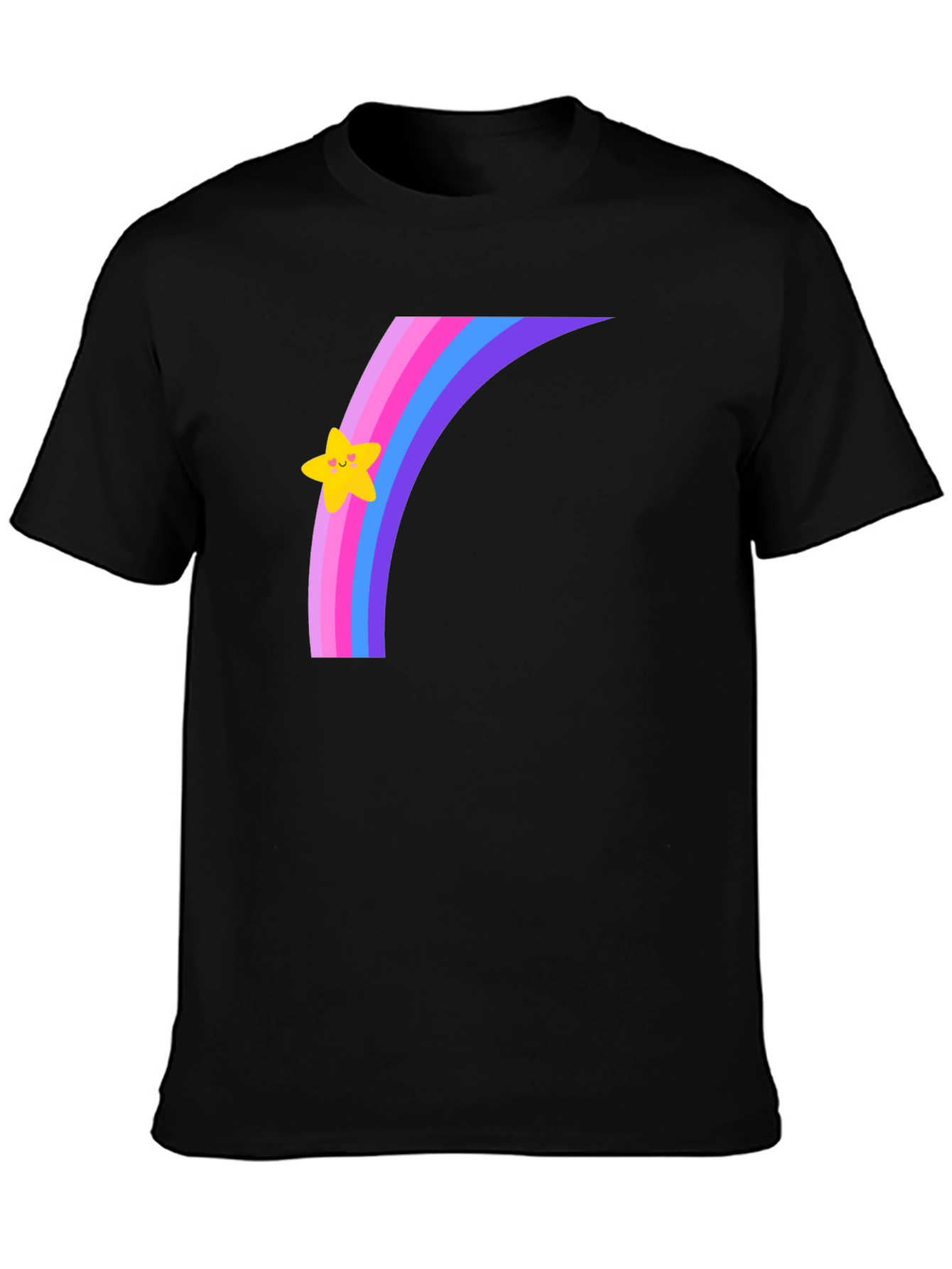 Rainbow Star Graphic Tee - Cute & Fun!