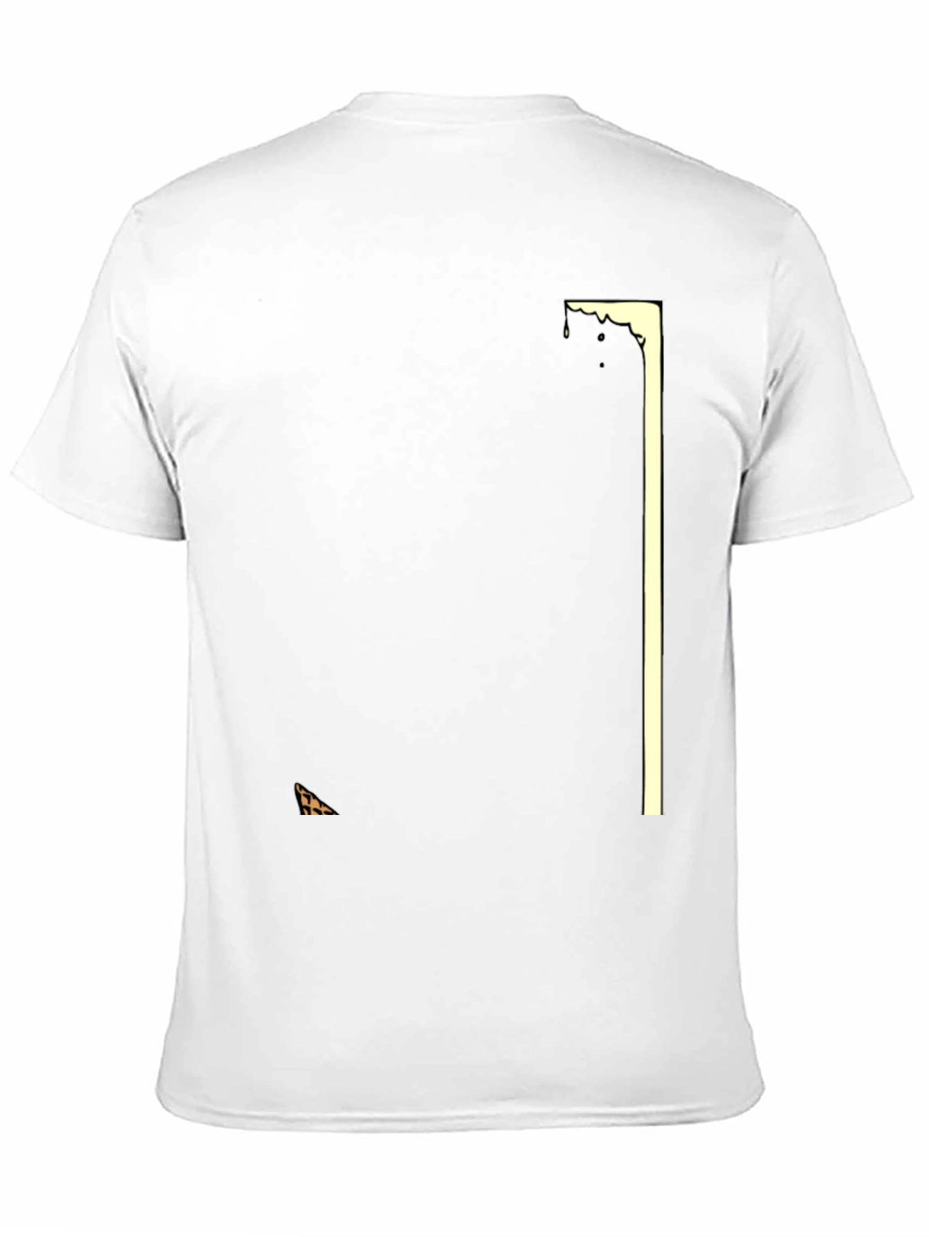 Stylish Black Graphic Tee - Geometric Design