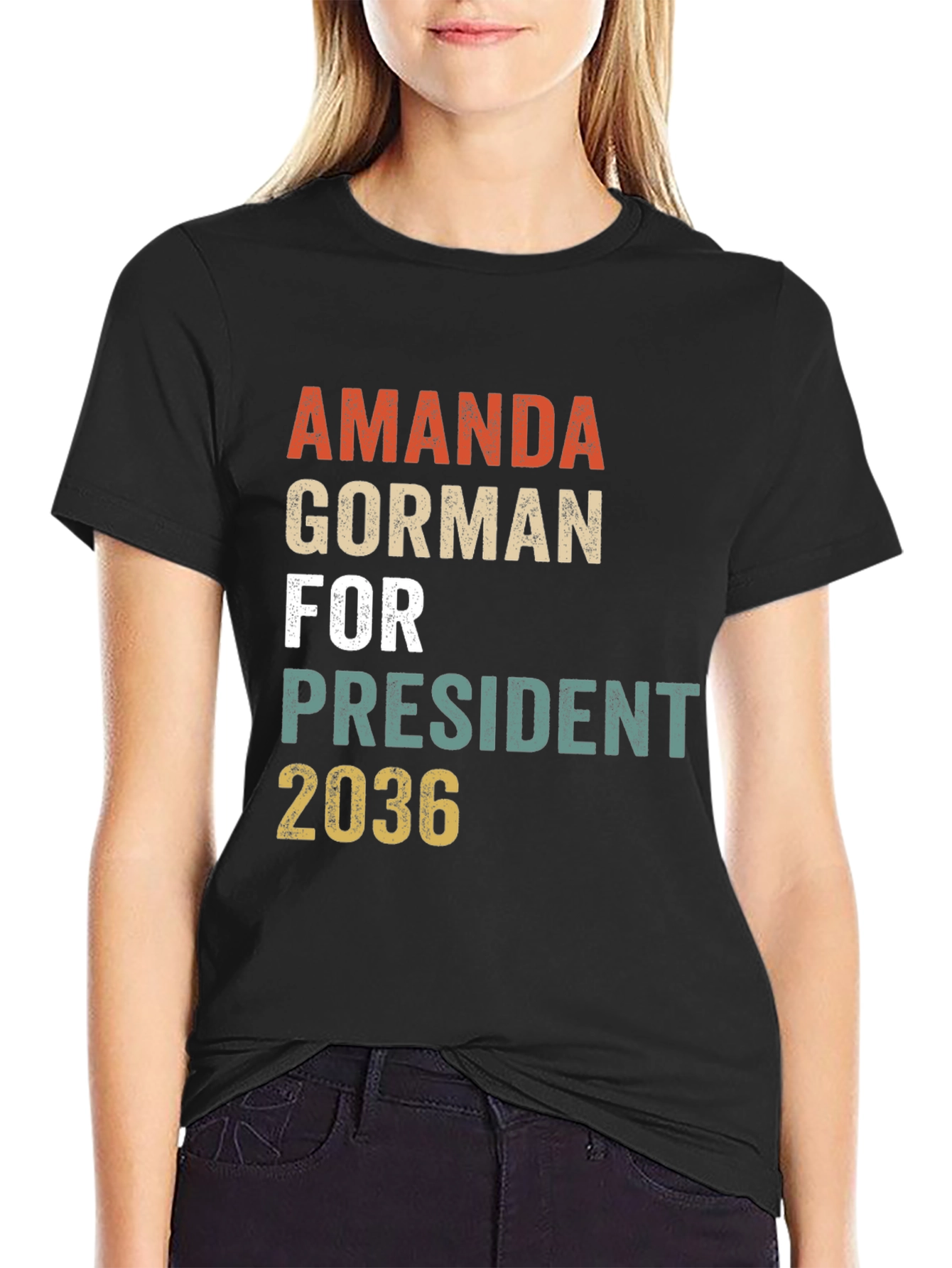 Amanda Gorman for President 2036 Graphic Tee