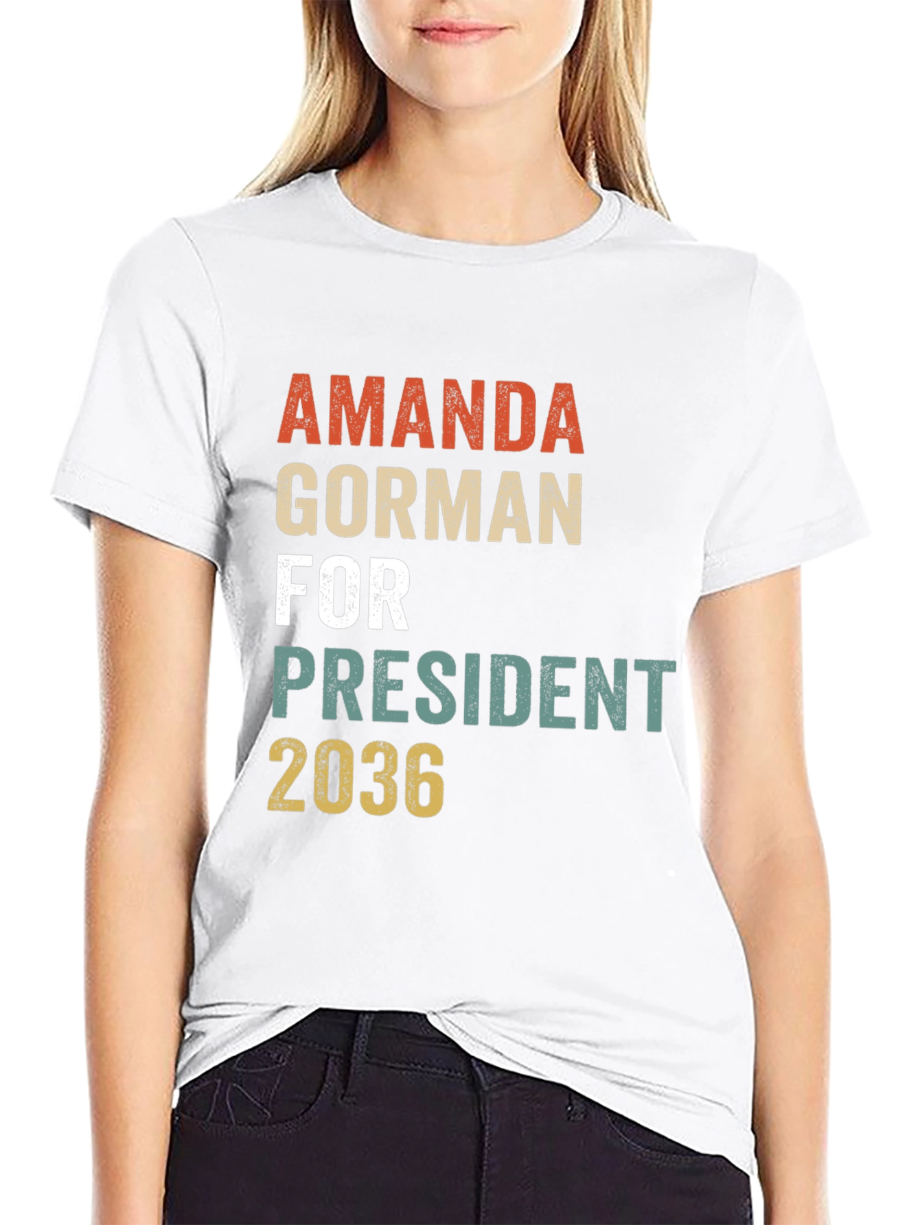 Amanda Gorman for President 2036 Graphic Tee
