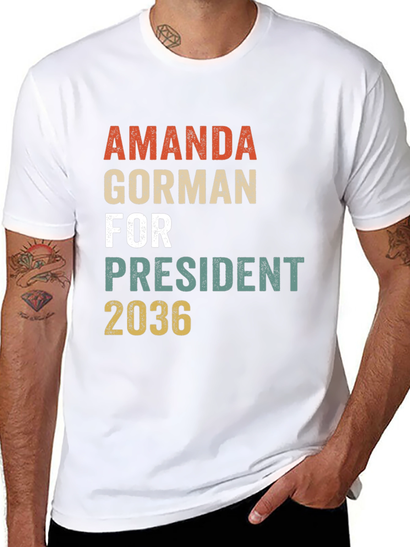 Amanda Gorman for President 2036 Graphic Tee