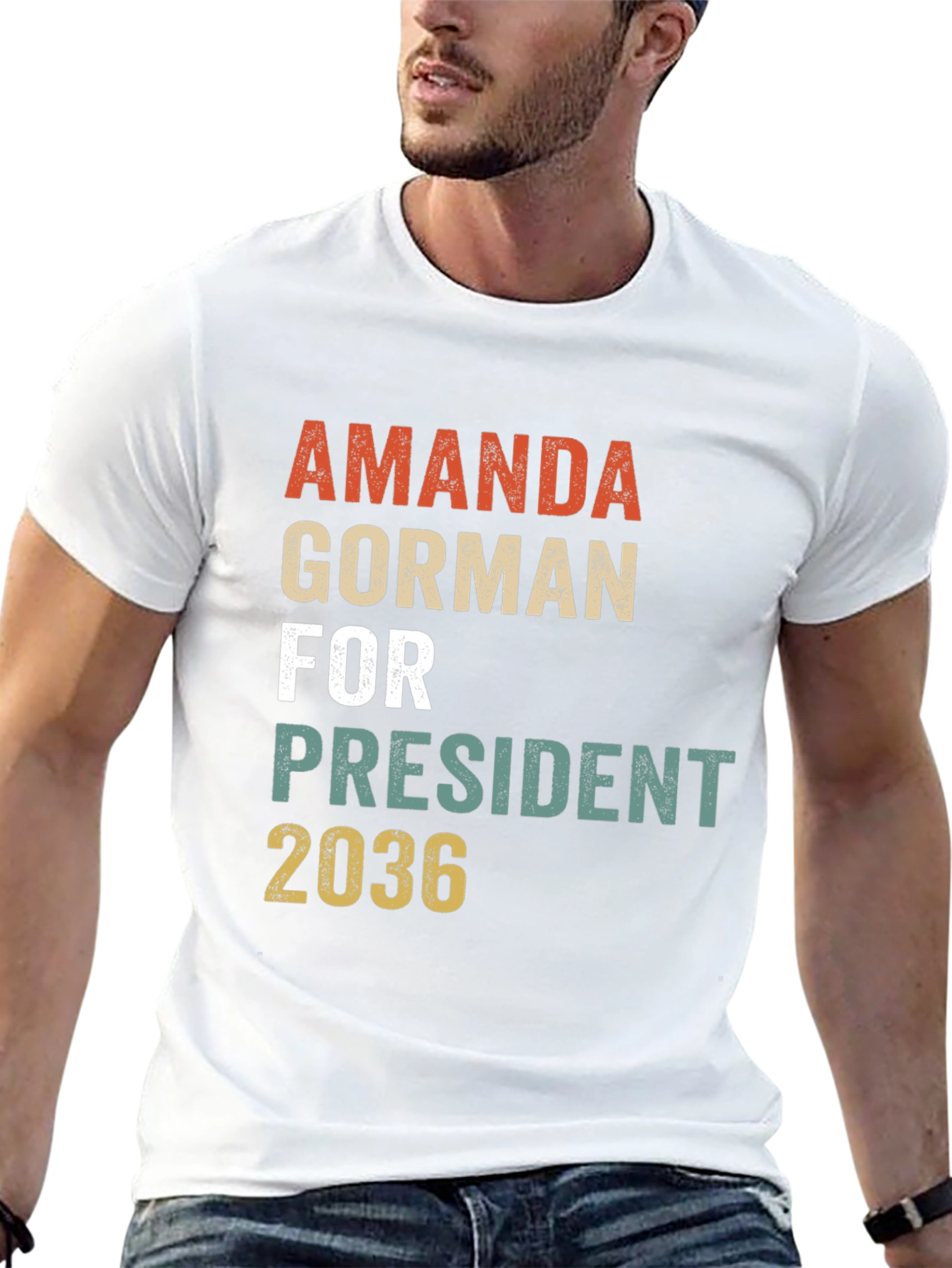 Amanda Gorman for President 2036 Graphic Tee