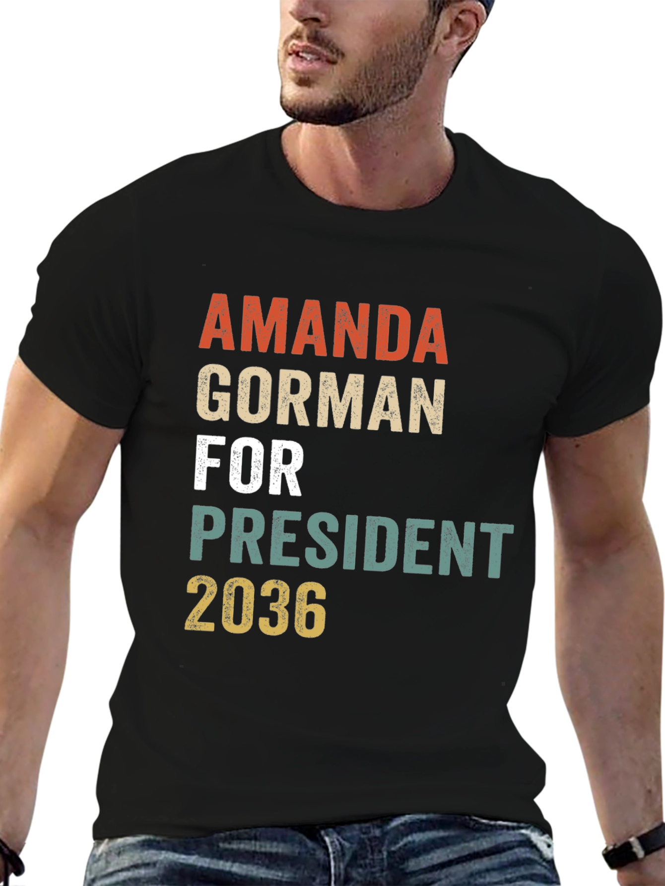 Amanda Gorman for President 2036 Graphic Tee