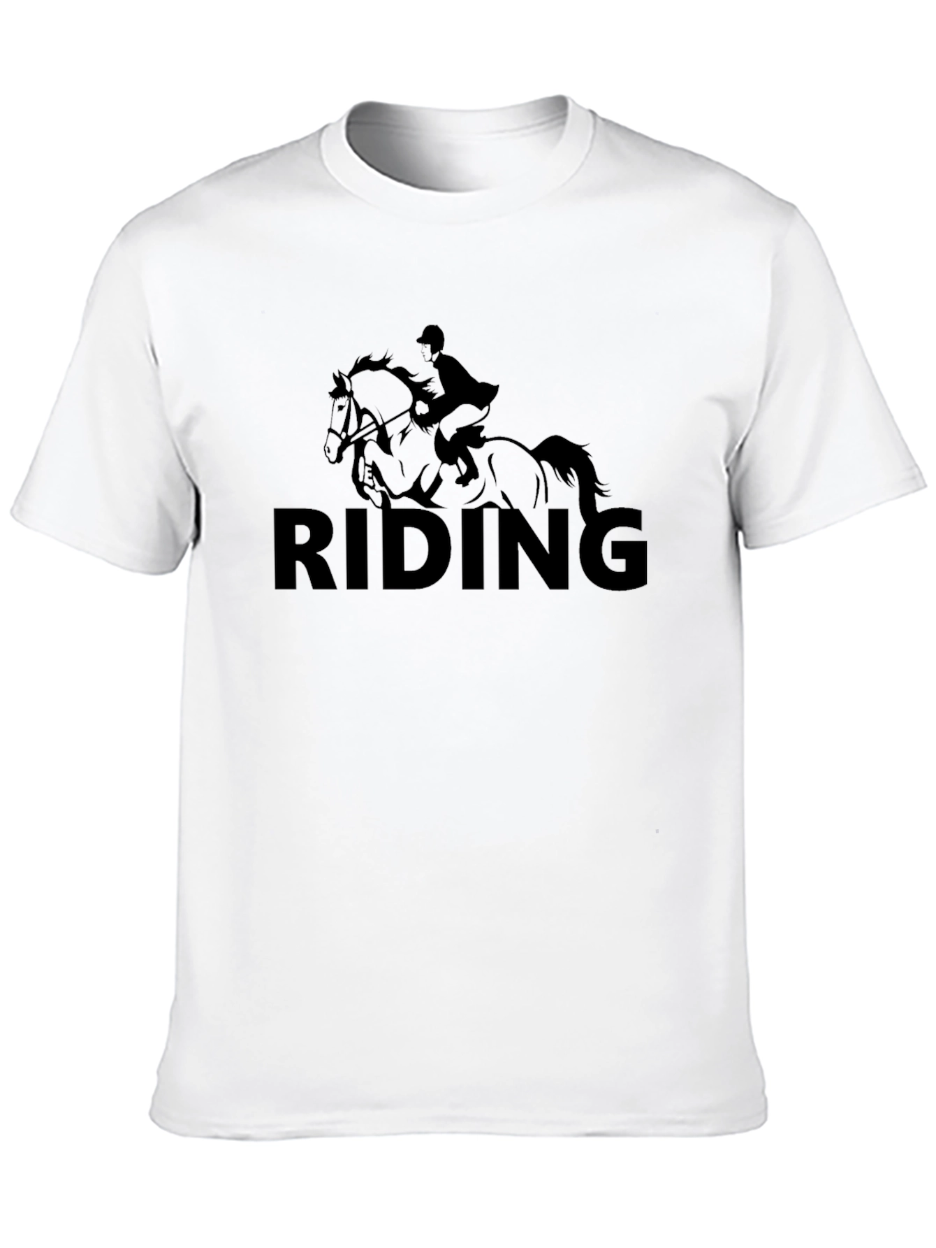 RIDING Horseback Riding Equestrian T-Shirt
