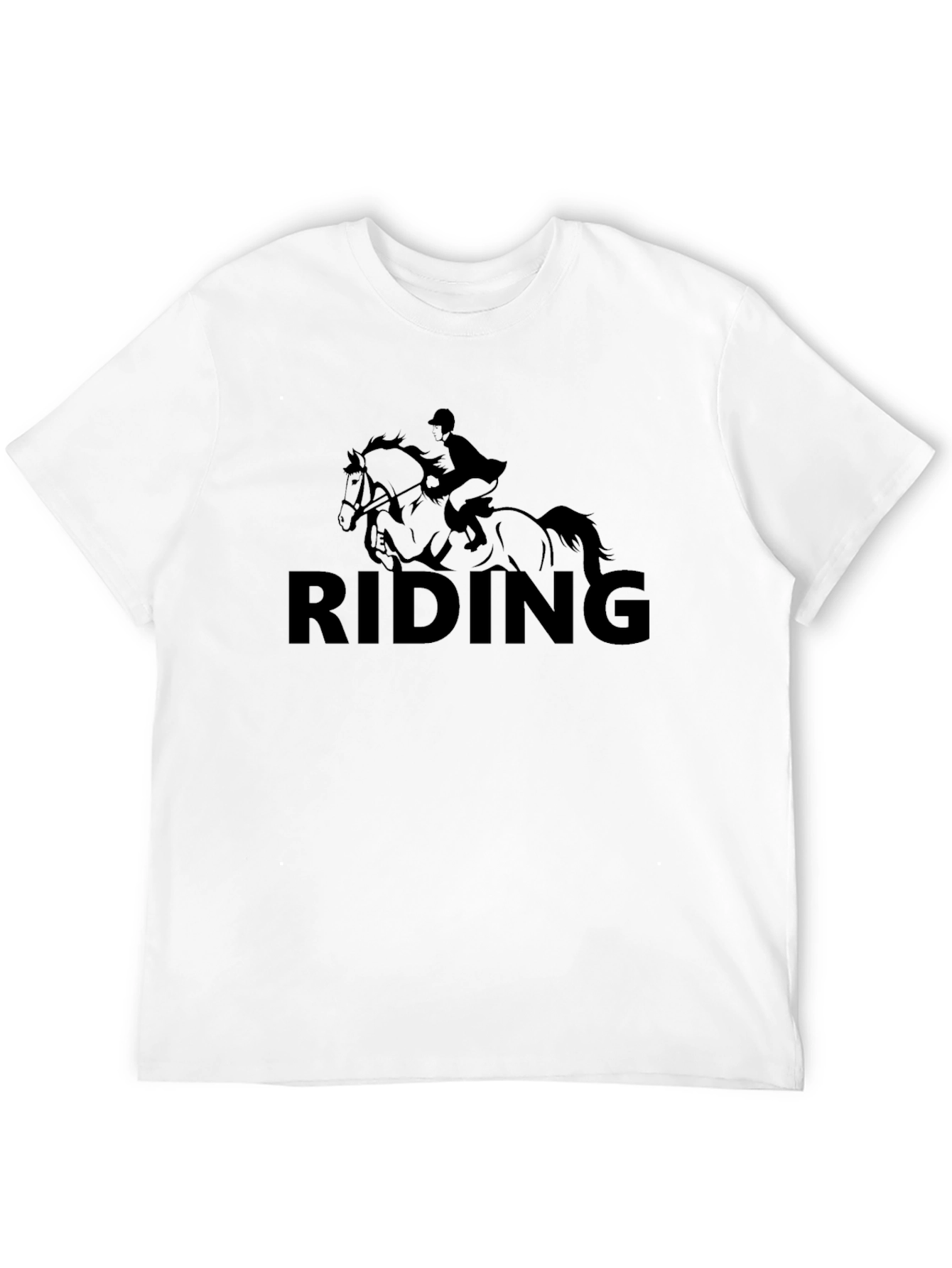 RIDING Horseback Riding Equestrian T-Shirt