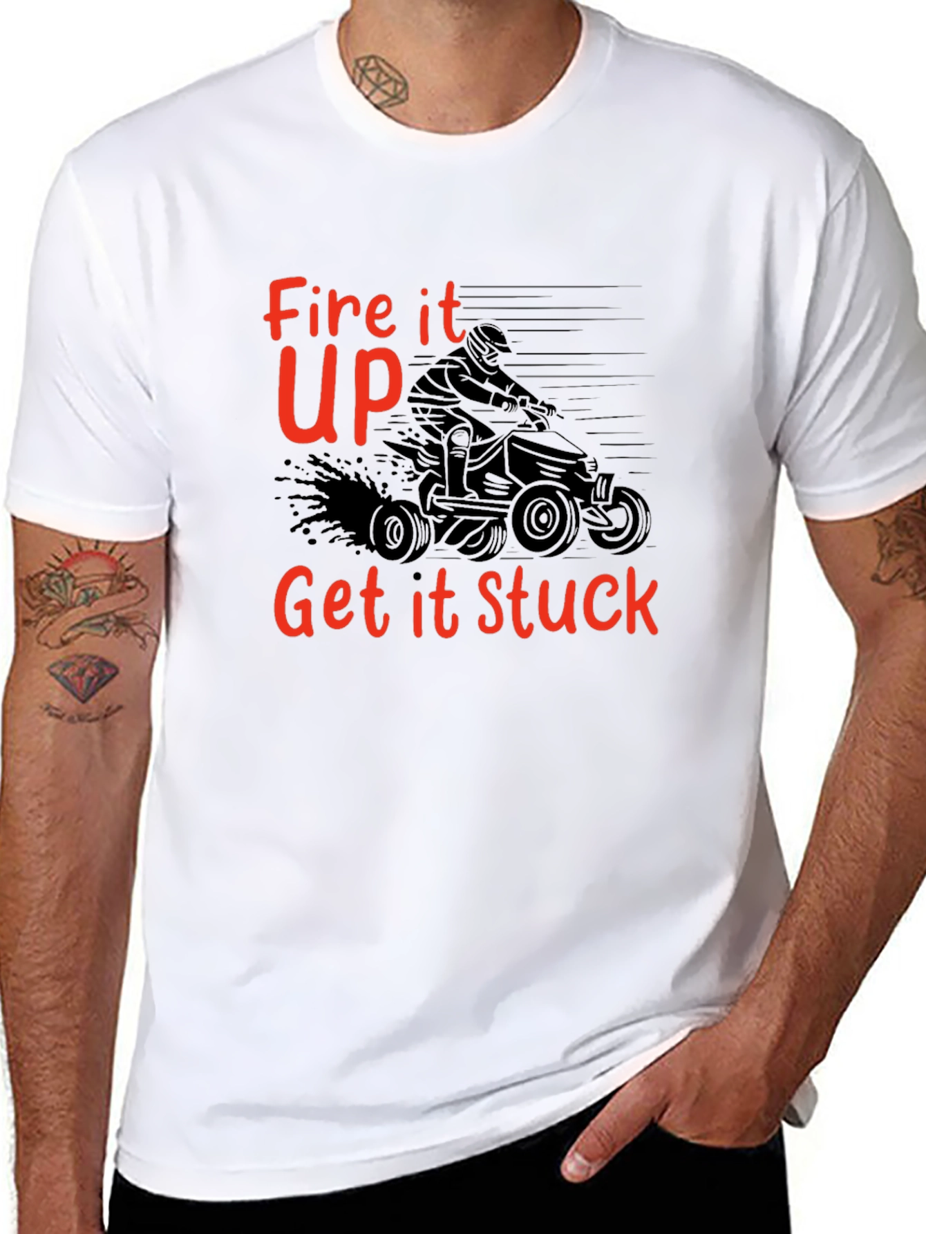 Fire It Up ATV T-Shirt