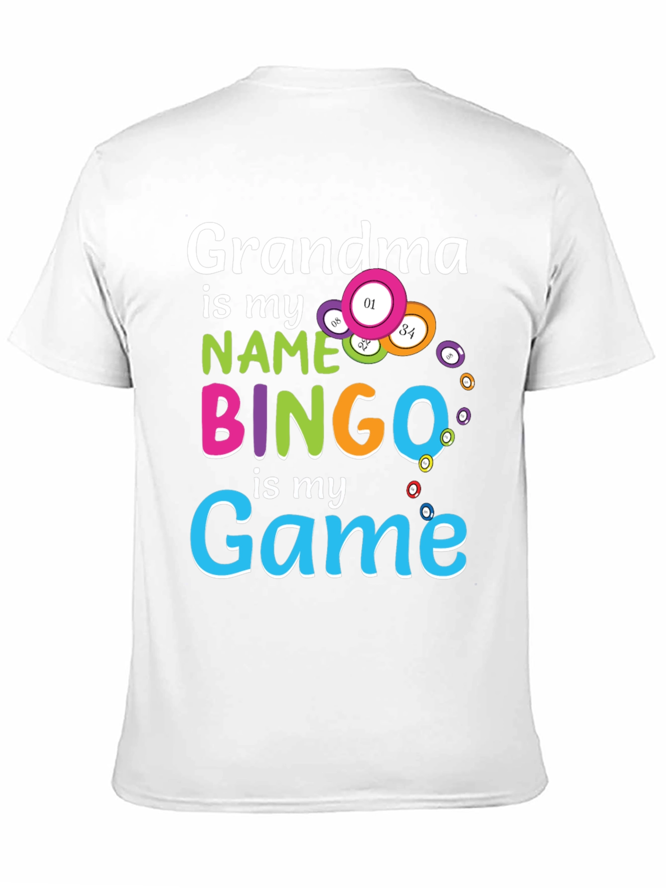 Grandma is My Name Bingo is My Game T-Shirt