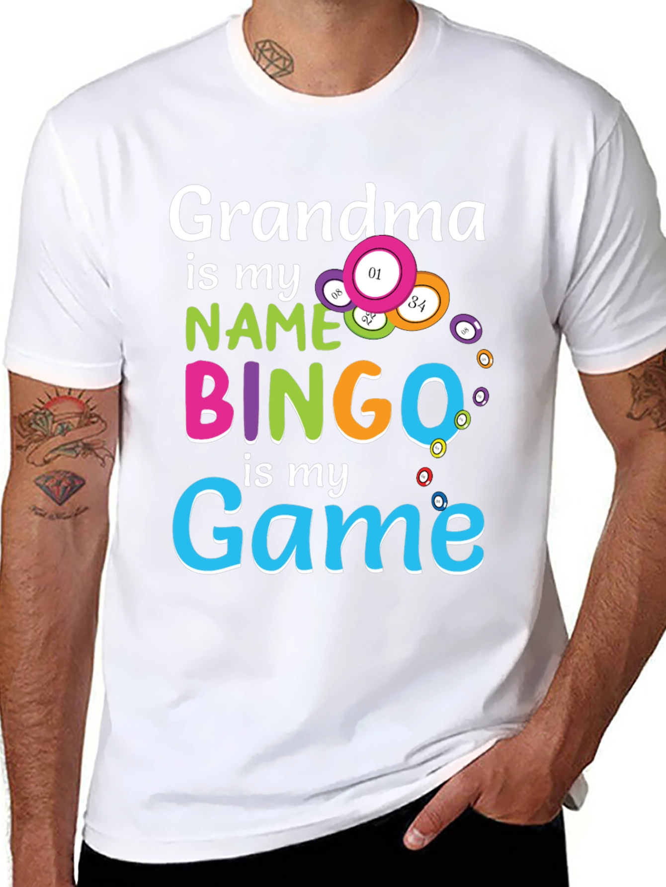 Grandma is My Name Bingo is My Game T-Shirt