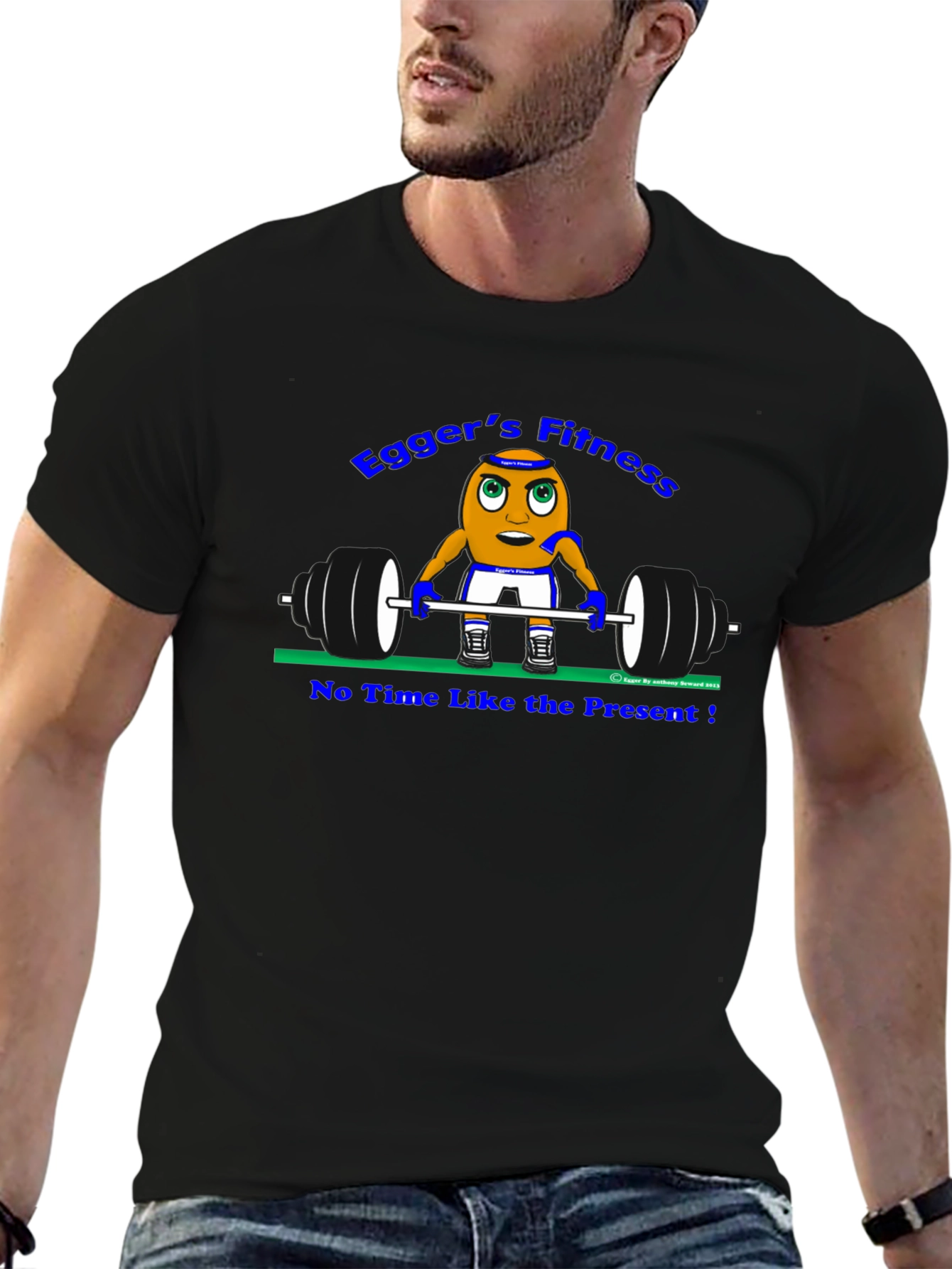 Eggers Fitness T-Shirt - No Time Like The Present!