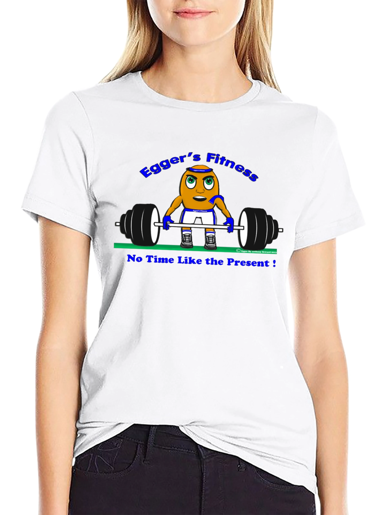 Eggers Fitness T-Shirt - No Time Like The Present!