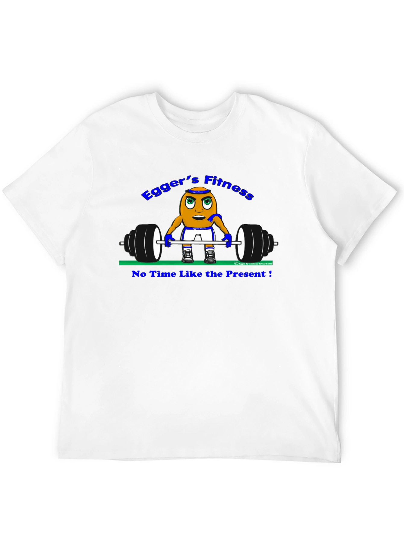 Eggers Fitness T-Shirt - No Time Like The Present!