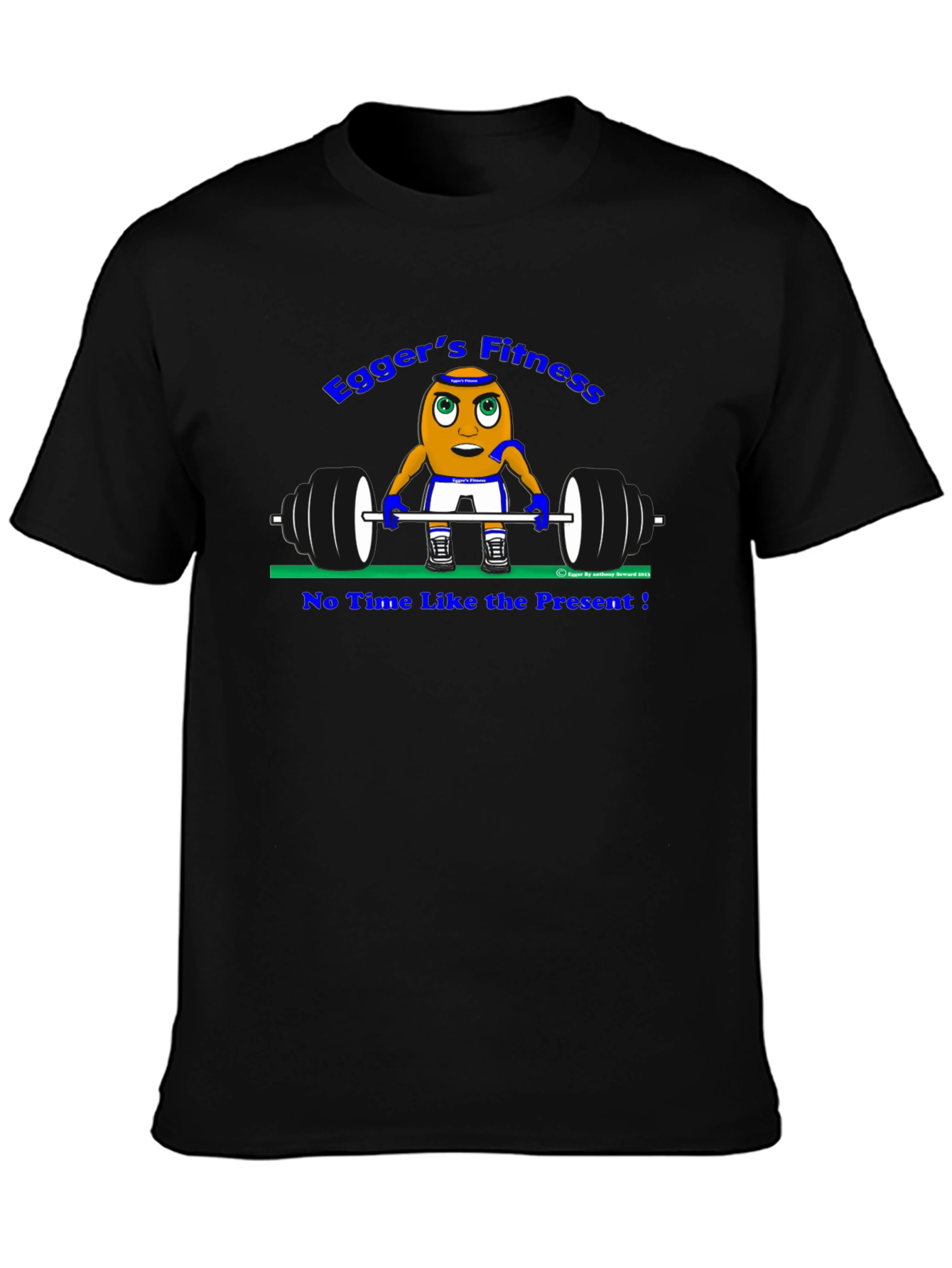 Eggers Fitness T-Shirt - No Time Like The Present!