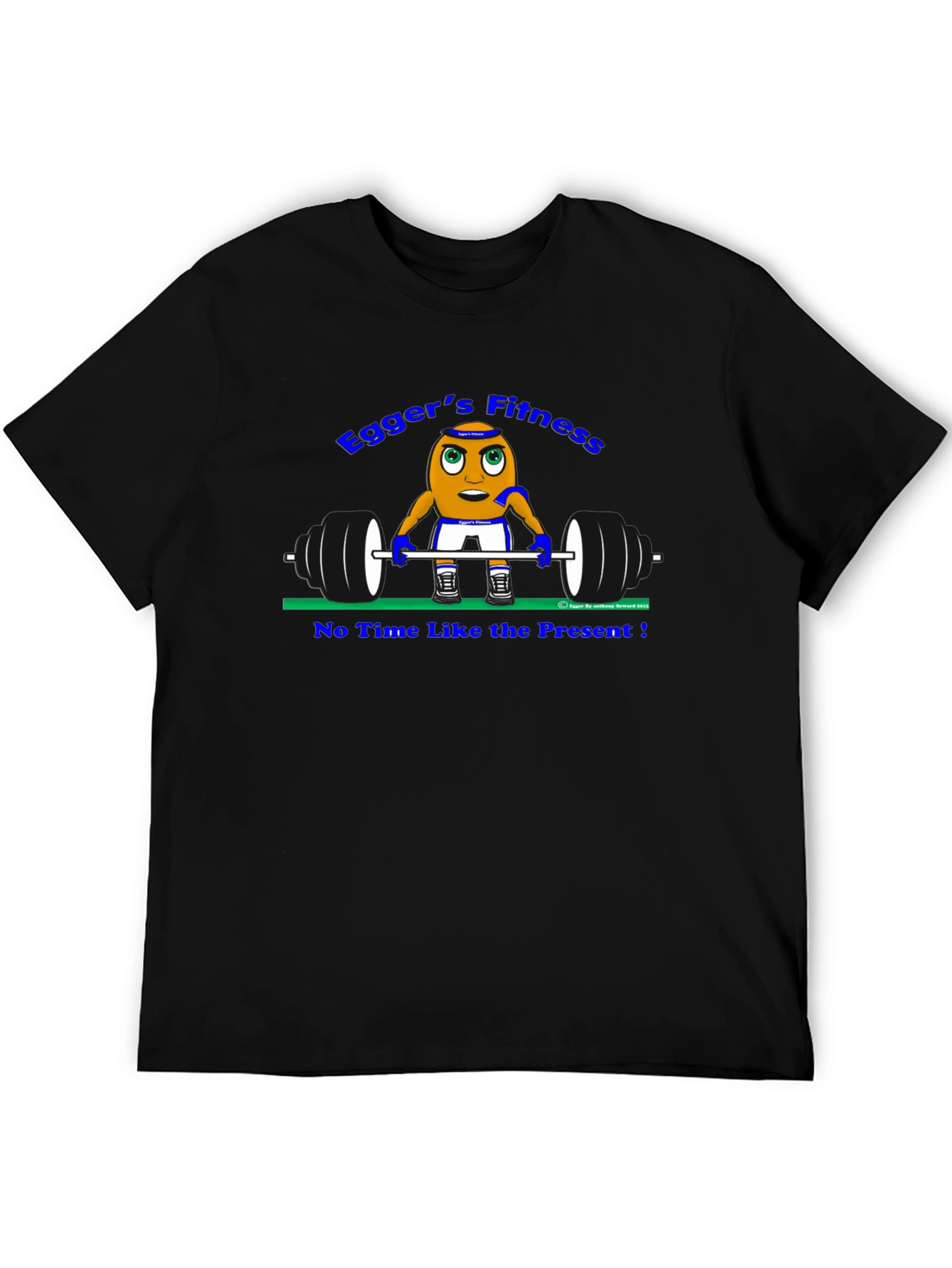 Eggers Fitness T-Shirt - No Time Like The Present!
