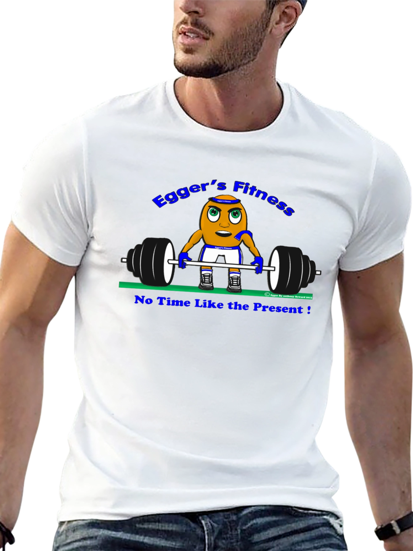 Eggers Fitness T-Shirt - No Time Like The Present!